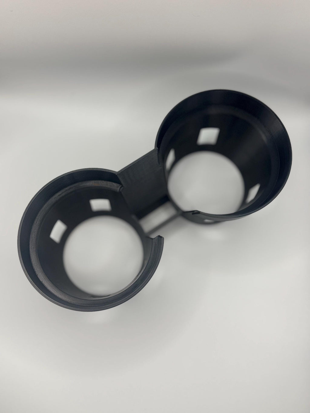 Porsche Cayenne 958 Dual Cup Holder Insert w/ Coin Pocket 2011–2018