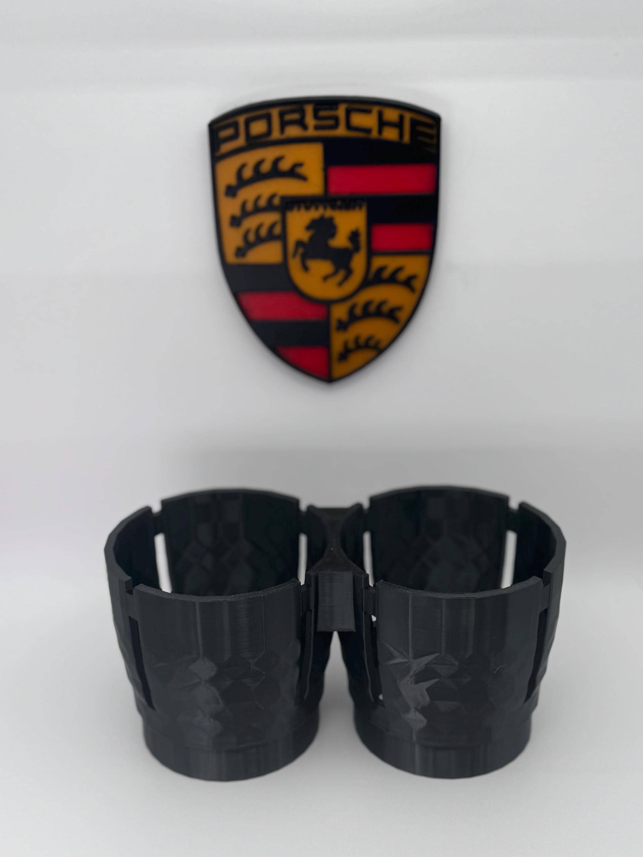 Porsche Cayenne 955 957 Dual Cup Holder Insert/Reducer 2003-2010