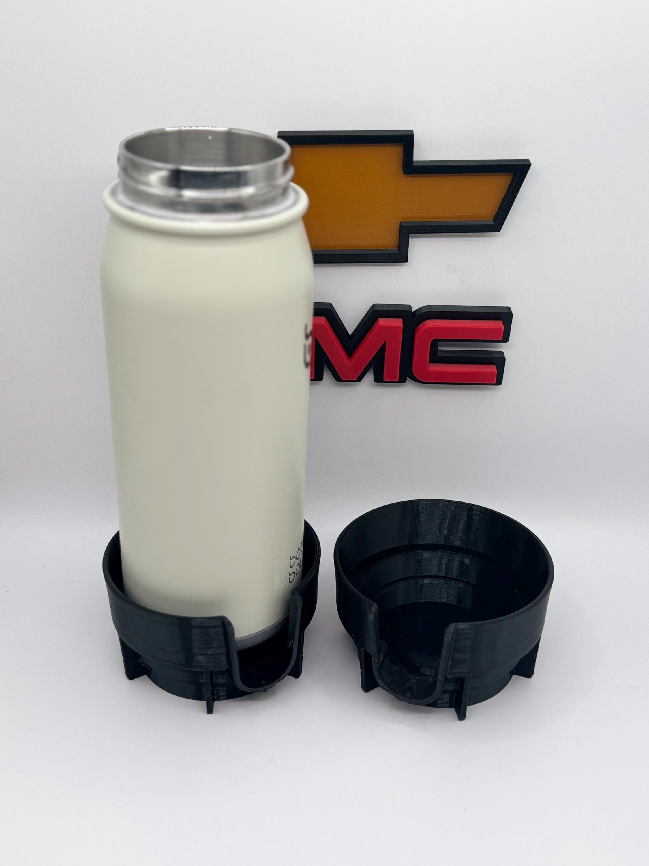 Chevrolet GMC Silverado Tahoe Yukon Sierra Front Cup Holder Inserts 1999- 2006 - Rubber TPU