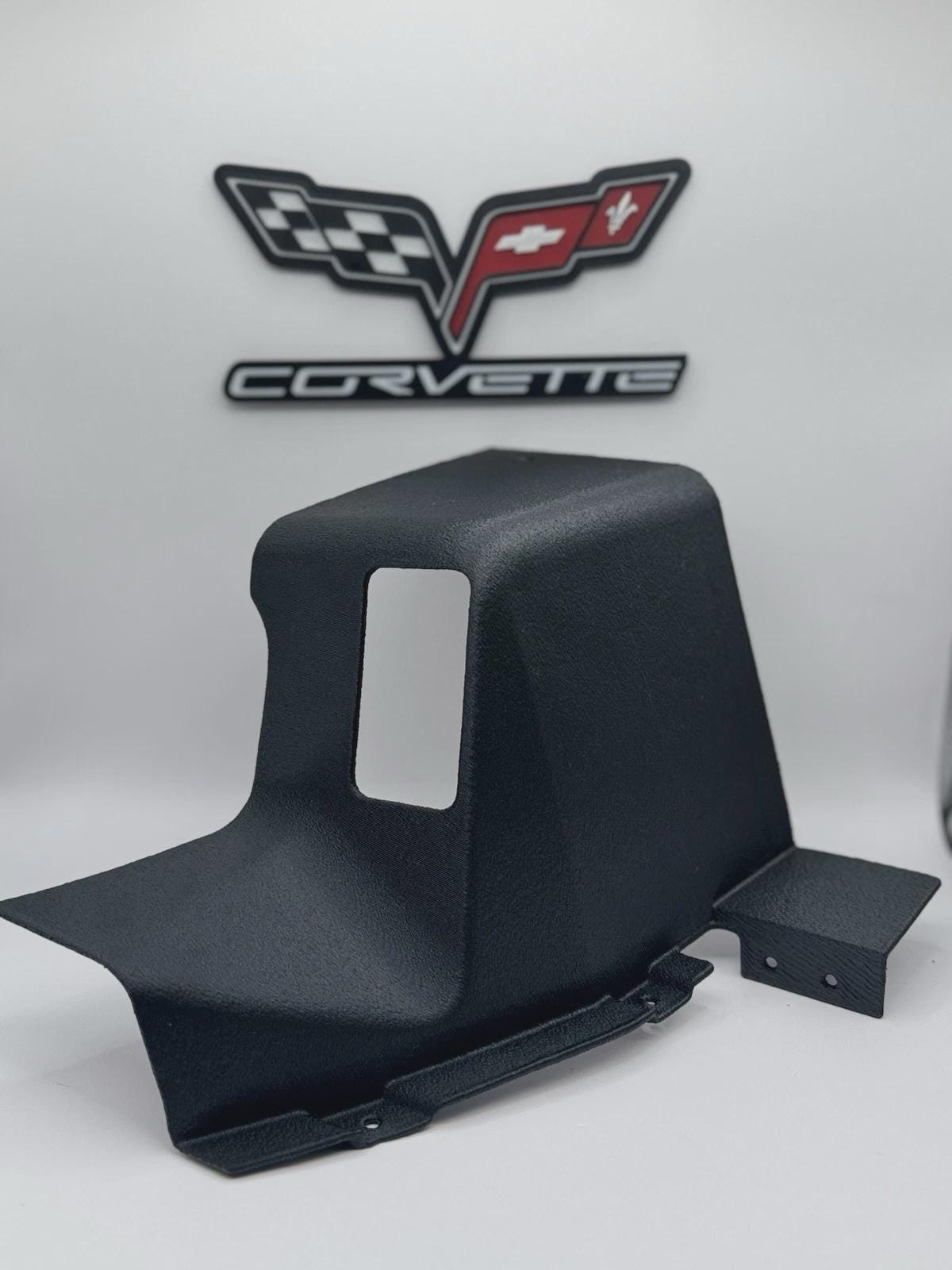 Corvette C3 Rear Quarter Panel Extensions - 428163 - (1968-1973) – 3D Printed Black