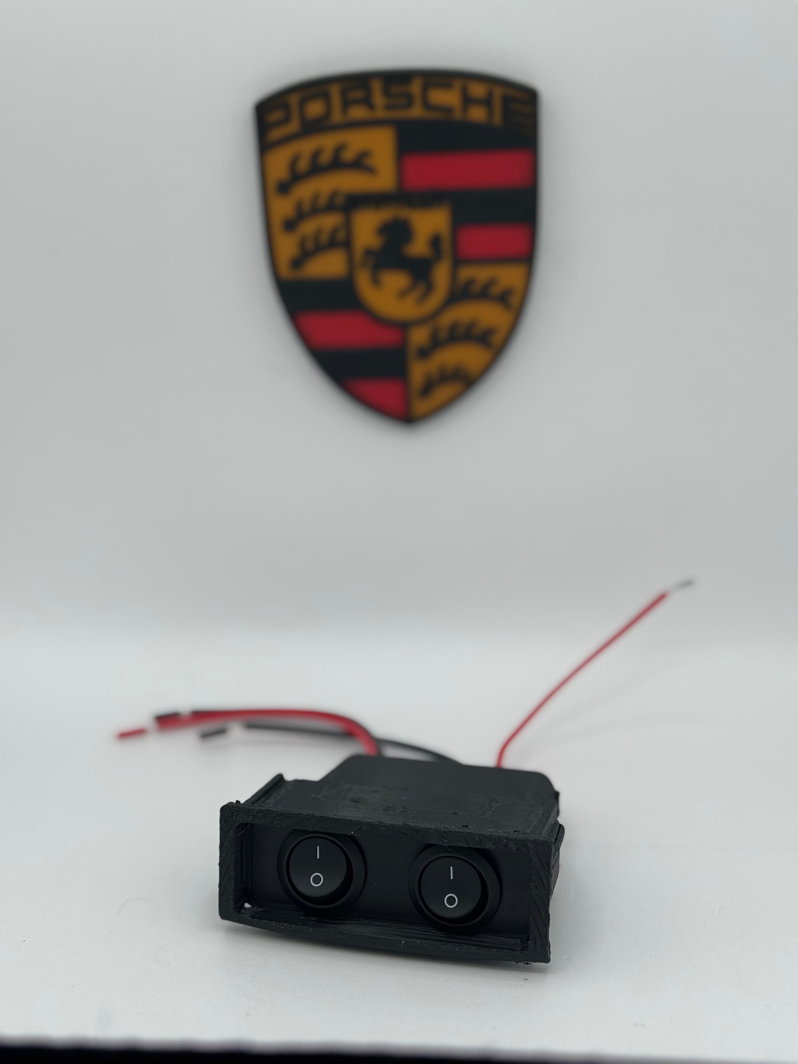 Porsche Cayenne 958 Hidden Ash Tray Dual LED/Aux Switch Panel 2011–2018