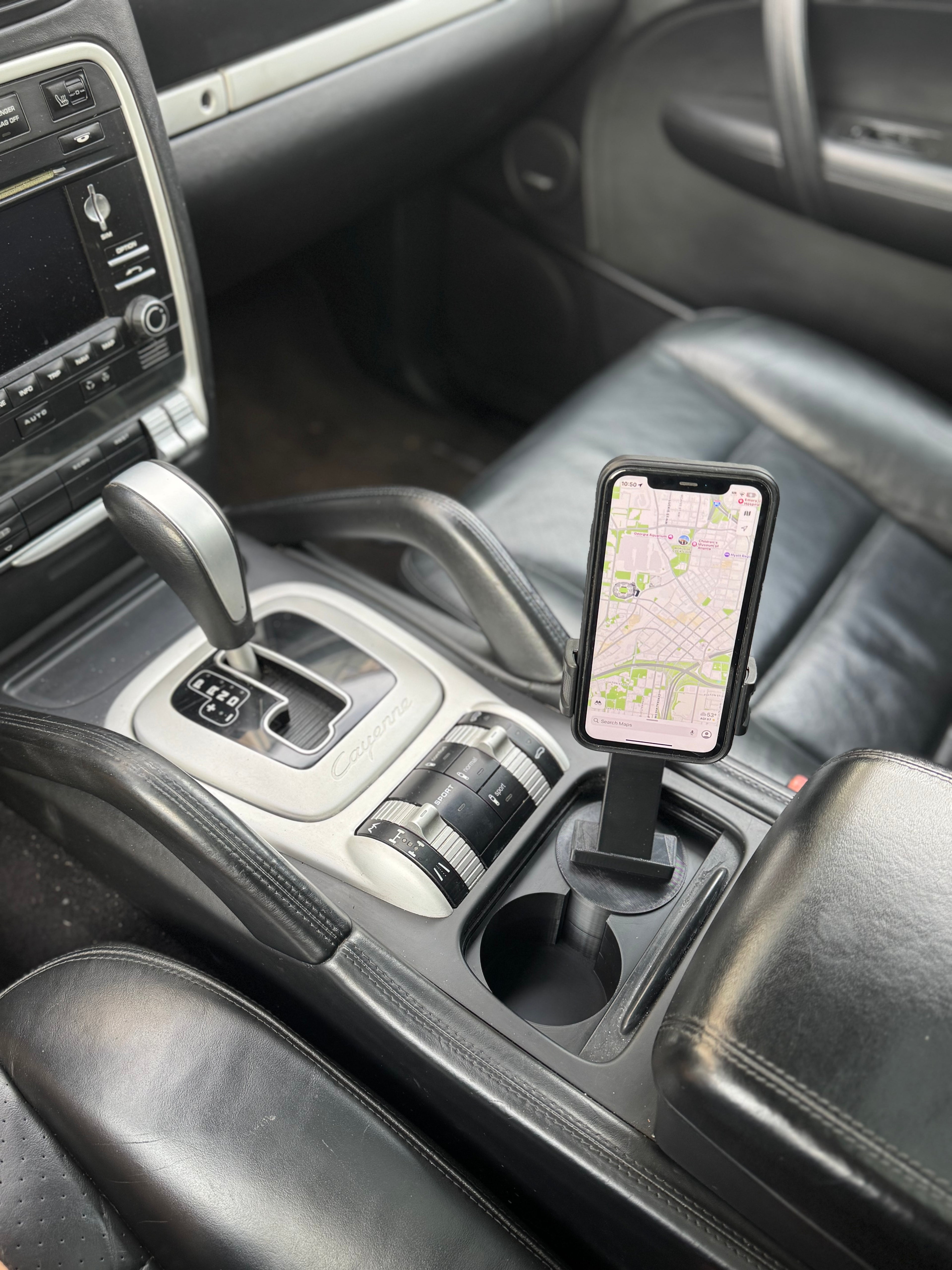 Porsche Cayenne 955 957 Dual Cup Holder Insert 2003-2010