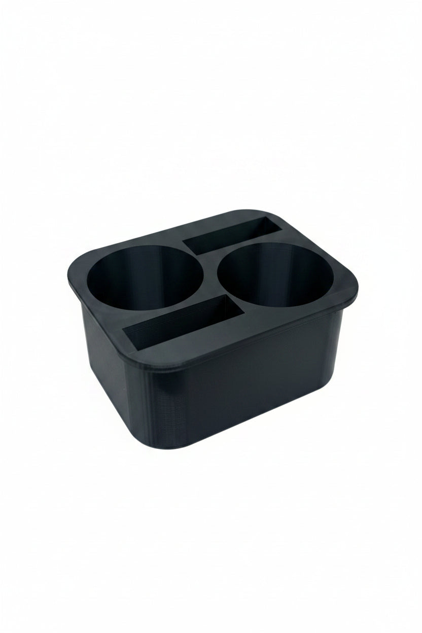 GMC Chevrolet 2000-2006 Tahoe Yukon Silverado Sierra Dual Cup Holder Phone Tray LARGER Bottles