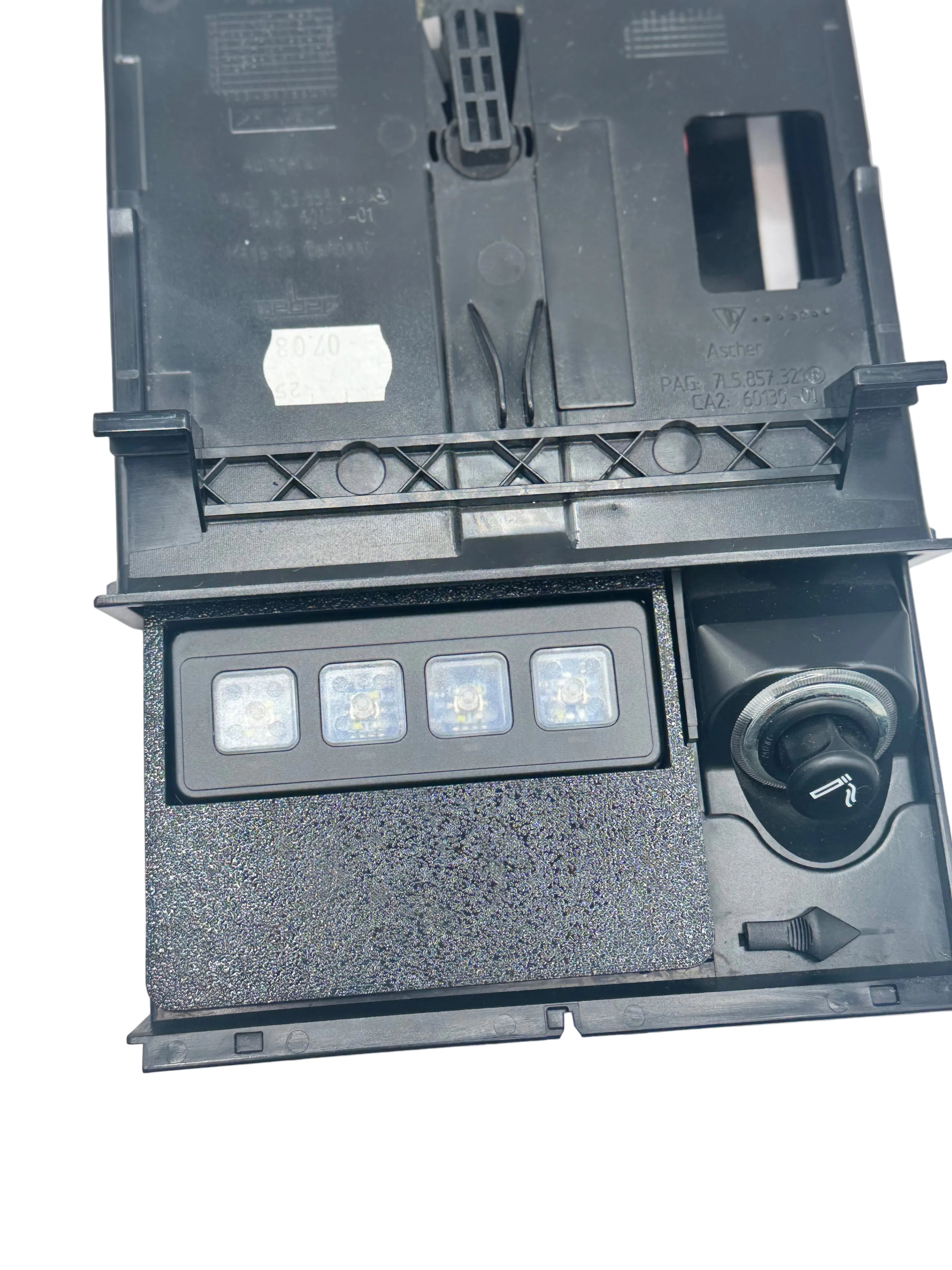 Porsche Cayenne 955 957 Ashtray Retrofit for Mictuning 4-Gang Switch Panel | 2003–2010