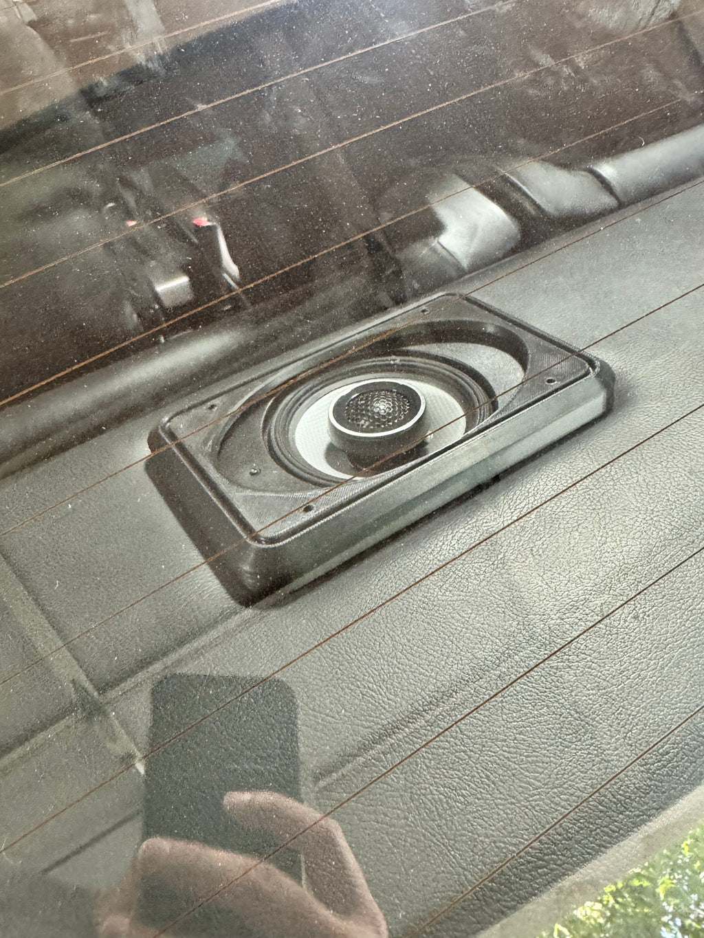 Porsche 911 Carrera 930 (1978-1987) Retrofit Rear Speaker Cover - for Aftermarket Speakers