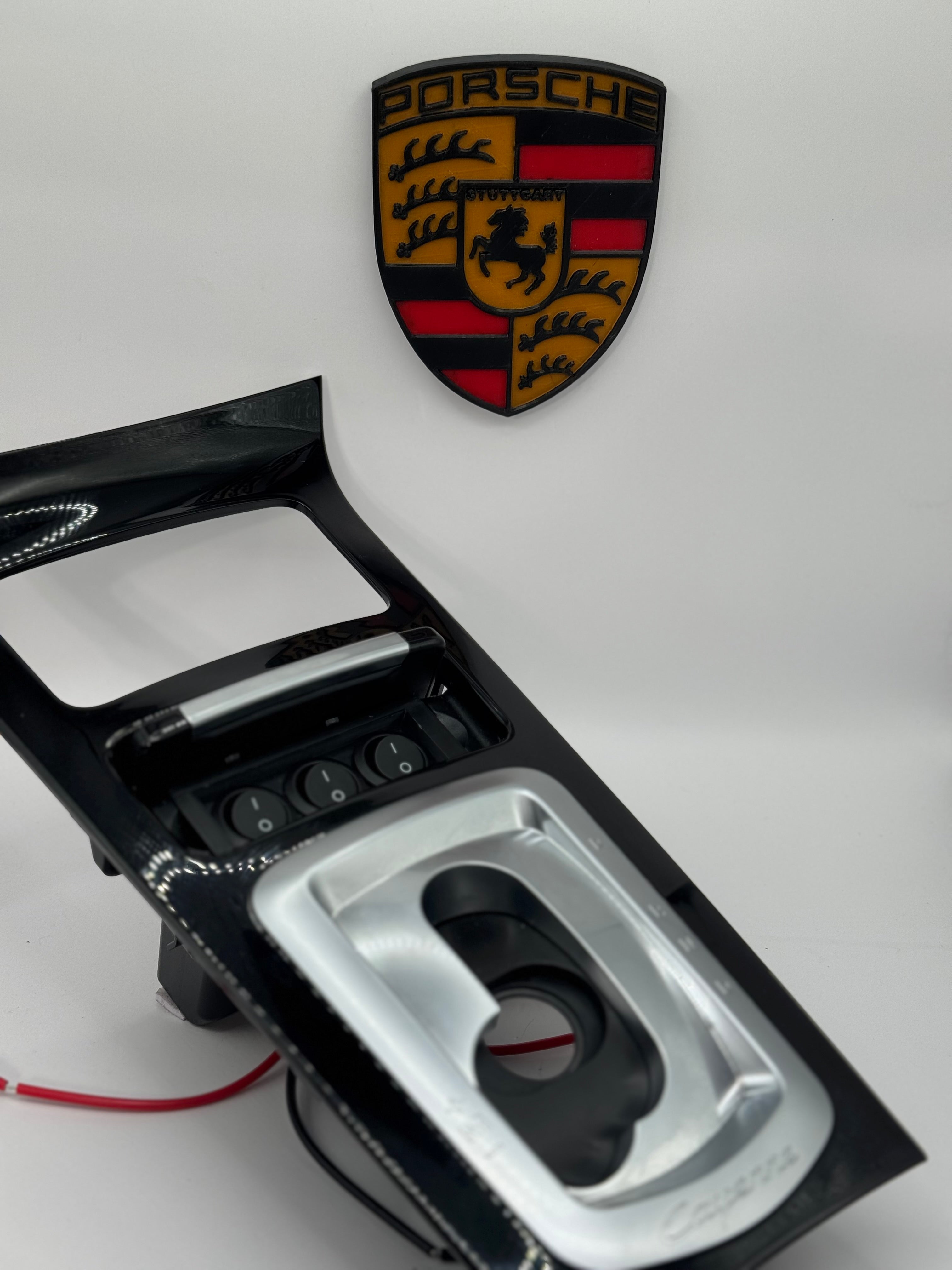 Porsche Cayenne 958 Hidden Ash Tray Dual LED/Aux Switch Panel 2011–2018