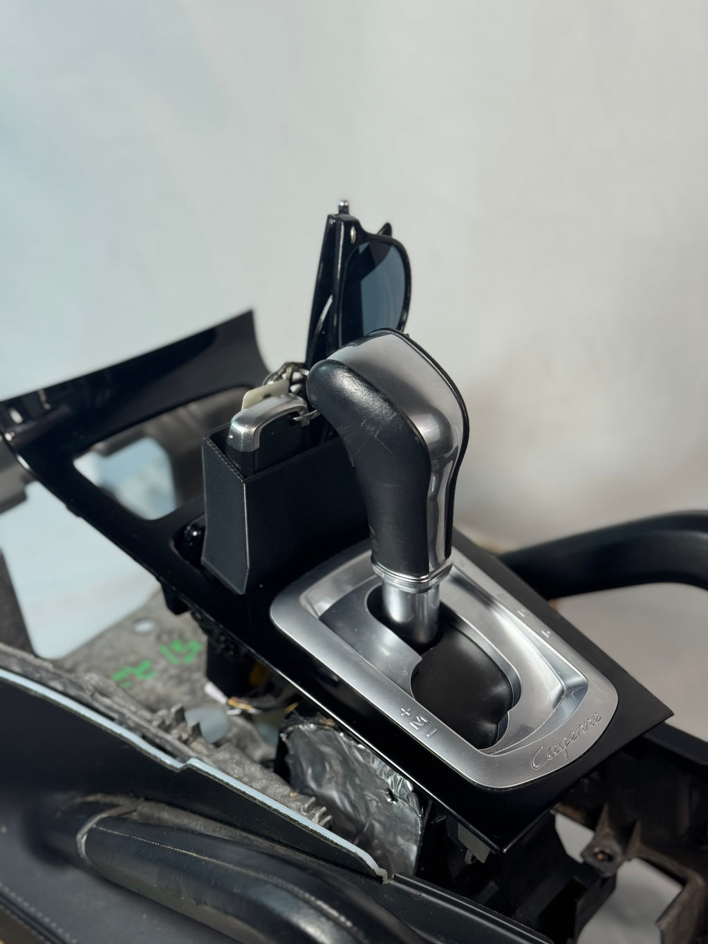 Porsche Cayenne 958 (2011–2018) Ash Tray Cubby – Replaces OEM Ashtray – Small Storage Insert