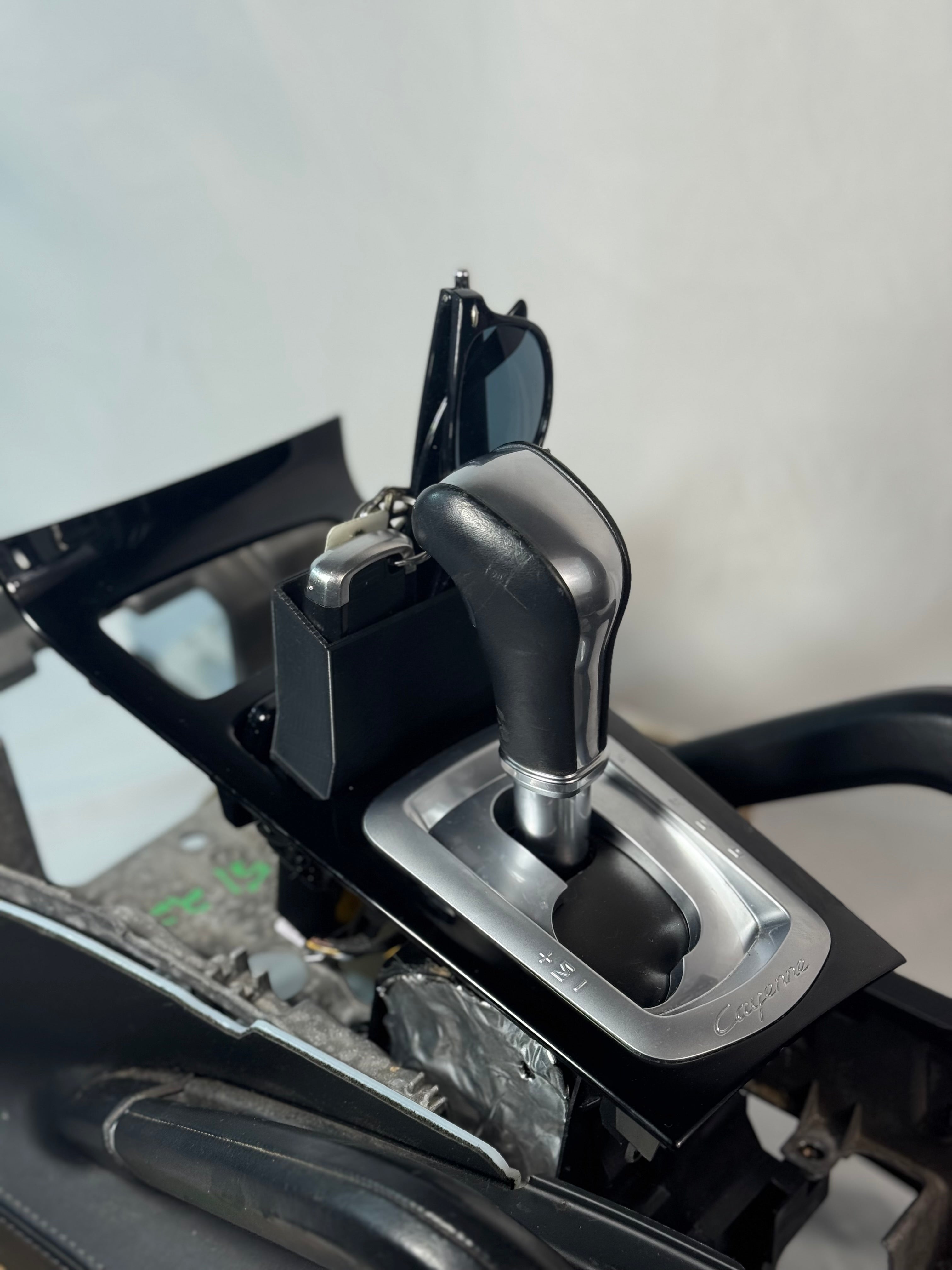 Porsche Cayenne 958 (2011–2018) Ash Tray Cubby – Replaces OEM Ashtray – Small Storage Insert