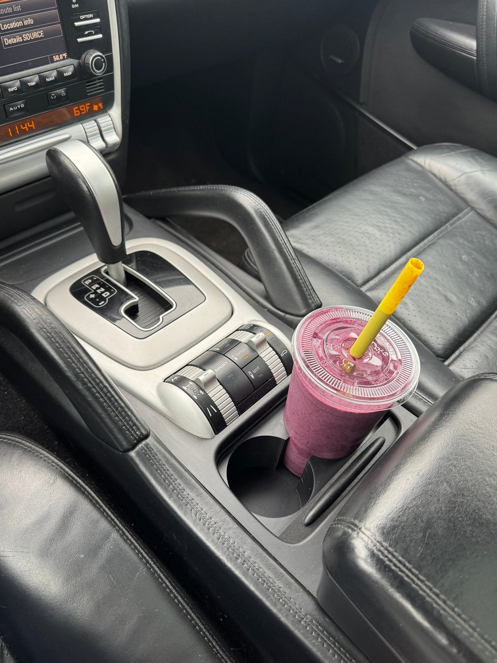 Porsche Cayenne 955 957 Dual Cup Holder Insert 2003-2010