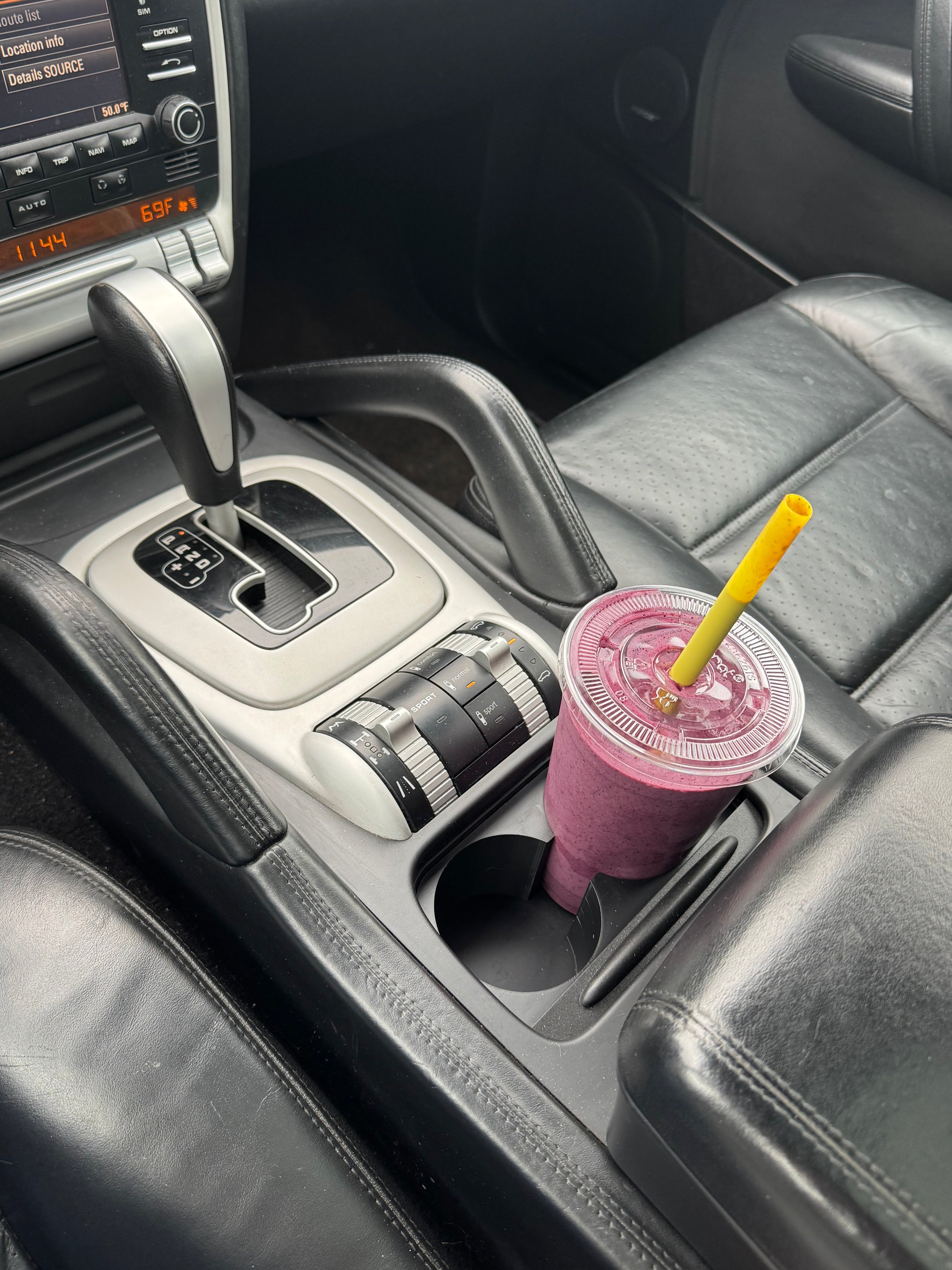 Porsche Cayenne 955 957 Dual Cup Holder Insert 2003-2010