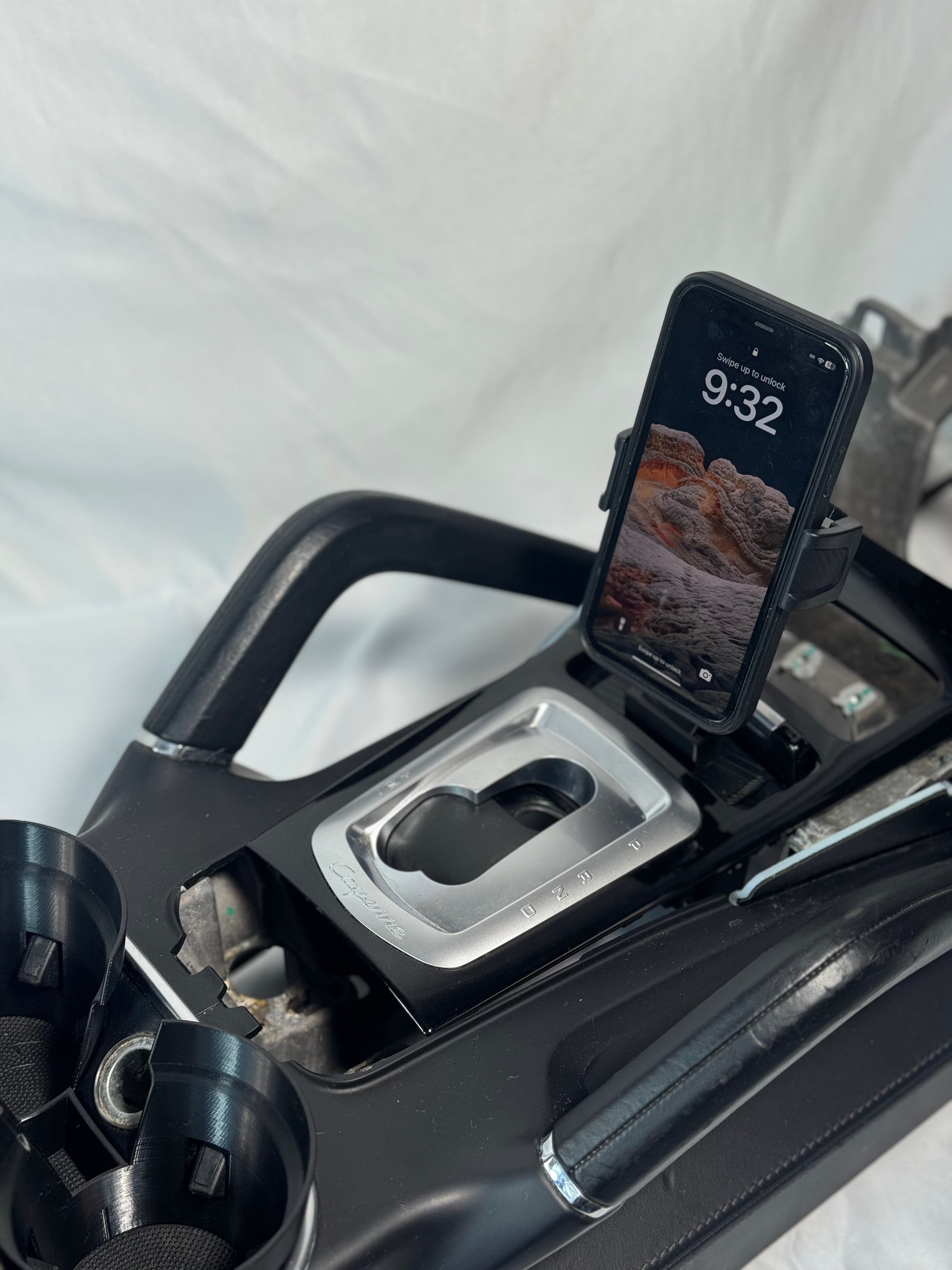 Porsche Cayenne 958 - 2011-2014 - Ash Tray Phone Mount – Replaces Ashtray - 17mm ball