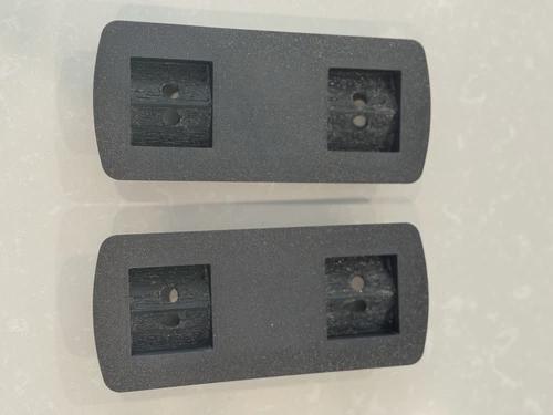 Ford Bronco - 1978 - 1979 Gen2 Rear Armrests Arm Rests Brackets Black  #D00Z-6224100