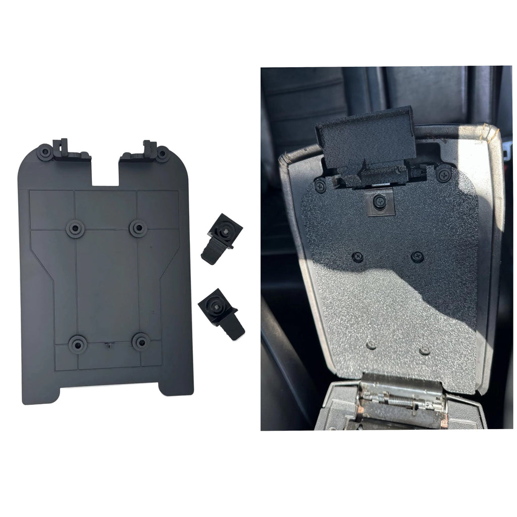 Dodge Challenger Center Console Armrest Latch / Back Plate replacement 2008-2014 (# 1QG421DBAA)