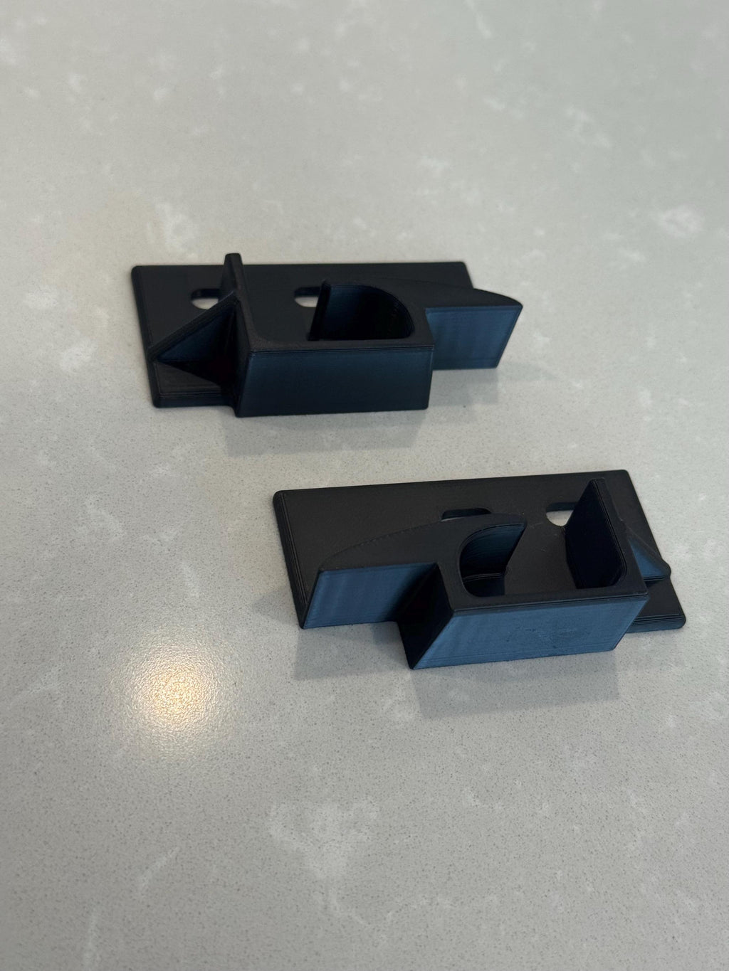 Chevrolet Corvette C4 Rear Cargo Shade Curtain Hooks 1984 - 1996 #14049016, 14049015