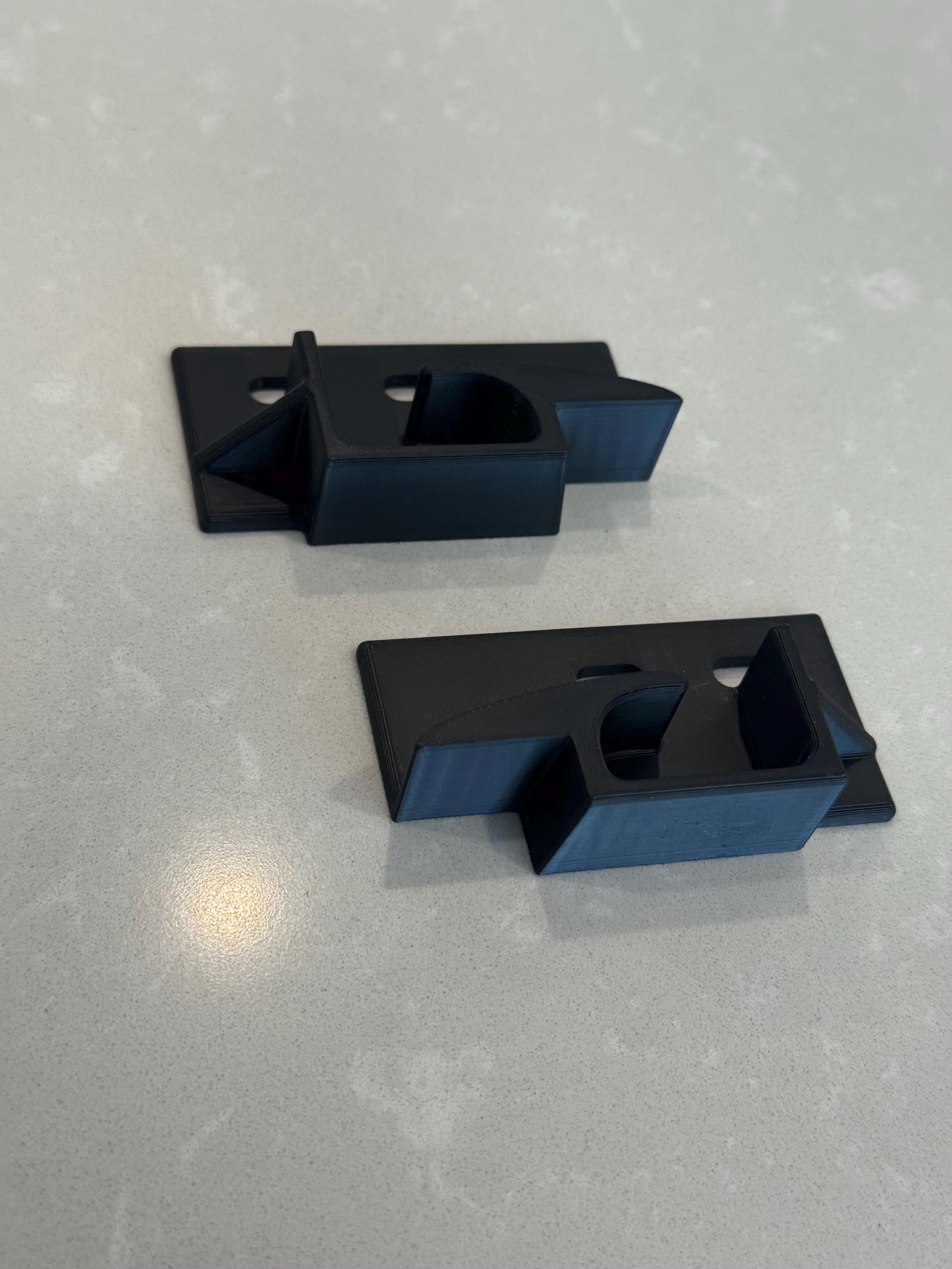 Chevrolet Corvette C4 Rear Cargo Shade Curtain Hooks 1984 - 1996 #14049016, 14049015