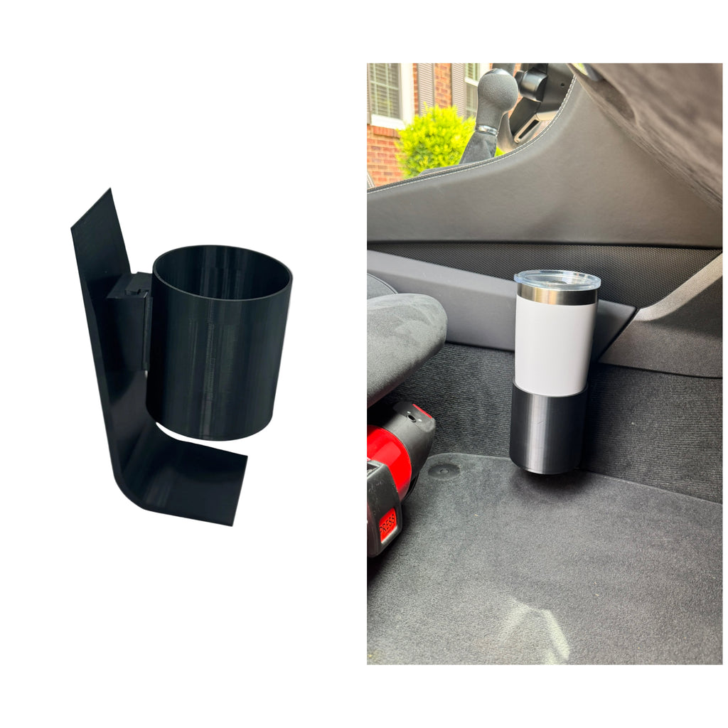 Porsche 718 Porsche Cayman / Boxster 718 (2017–2025) 85mm Cup Holder Insert – Floor Mounted Tumbler / CupHolder