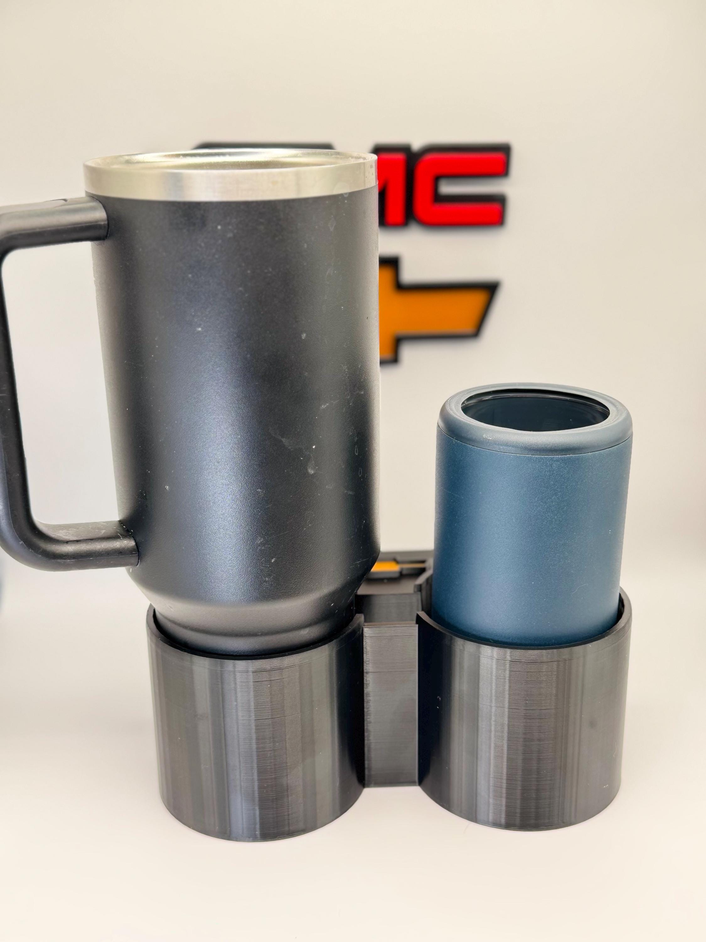 Chevrolet Tahoe Suburban / GMC Yukon Sierra Rear Seat Cupholders 2015-2020 - Stanley Sized