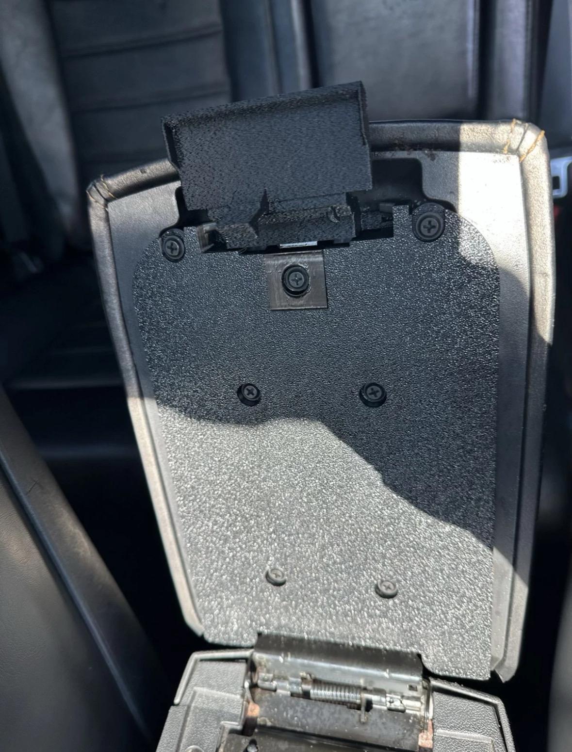 Dodge Challenger 2008 - 2014 - Center Console Back Plate (Mopar# 1QG421DBAA) reinforced better than OEM