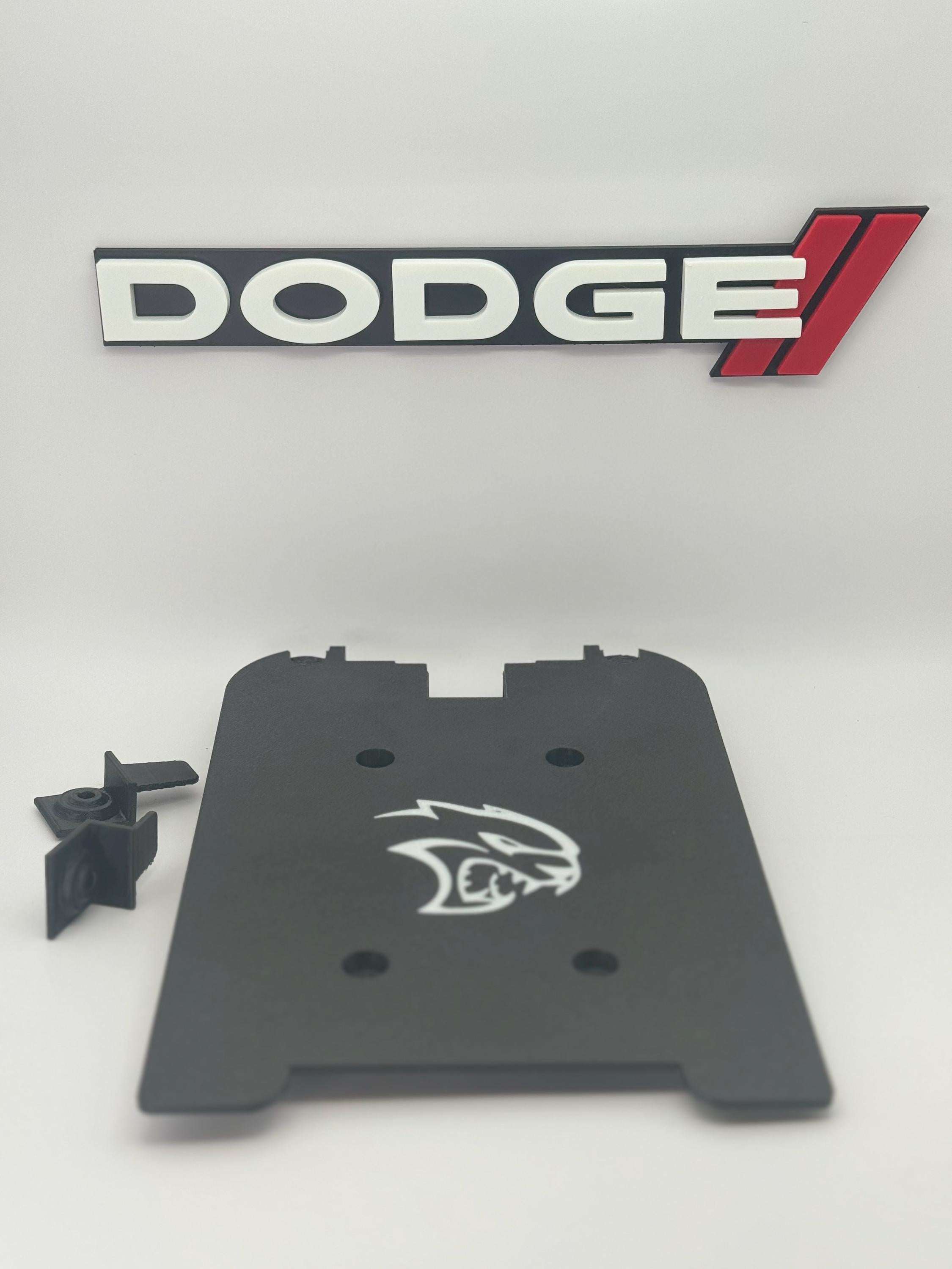 Dodge Challenger 2008 - 2014 - Center Console Back Plate (Mopar# 1QG421DBAA) reinforced better than OEM