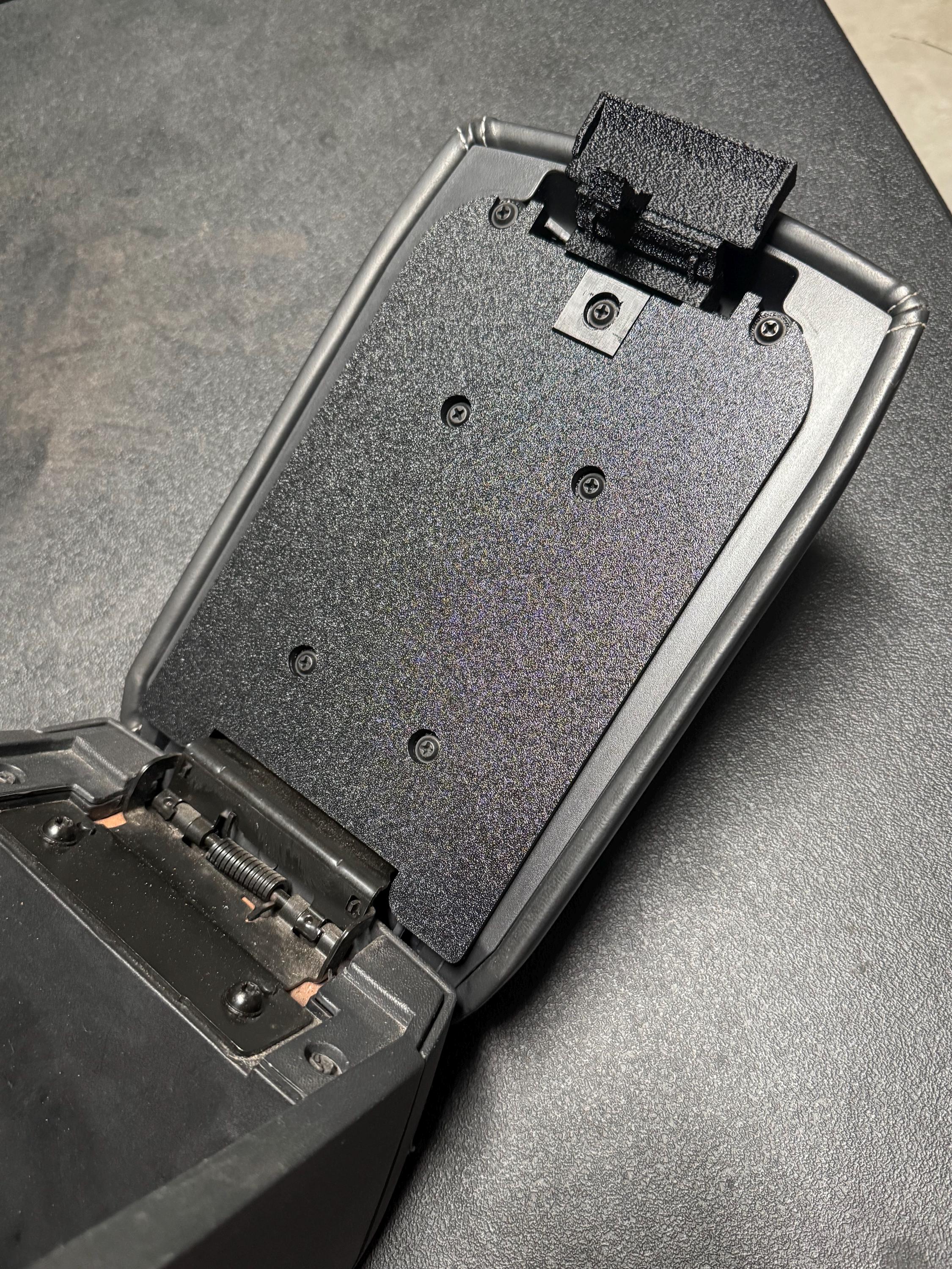 Dodge Challenger 2008 - 2014 - Center Console Back Plate (Mopar# 1QG421DBAA) reinforced better than OEM