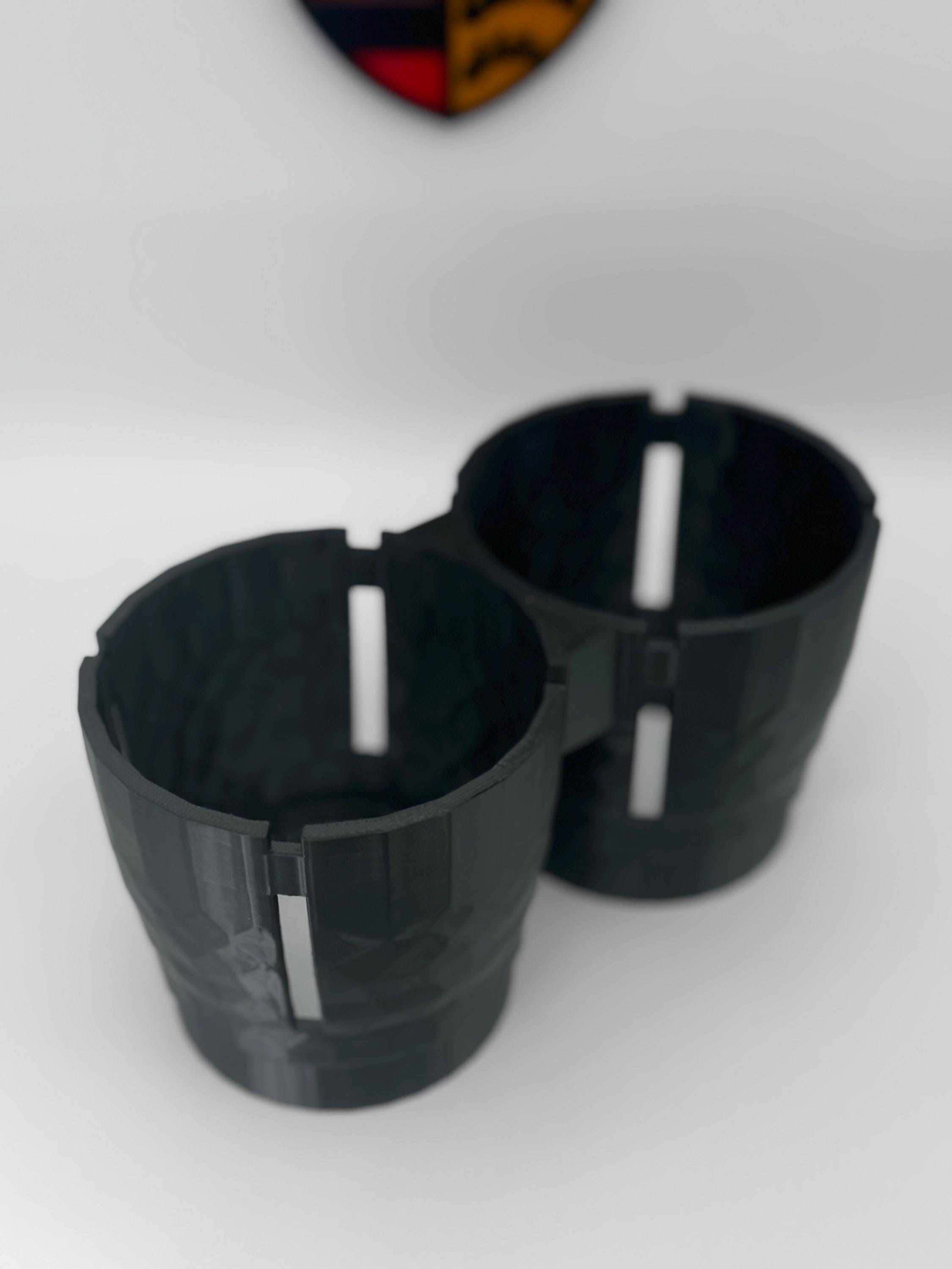 Porsche Cayenne 955 957 Dual Cup Holder Insert/Reducer 2003-2010