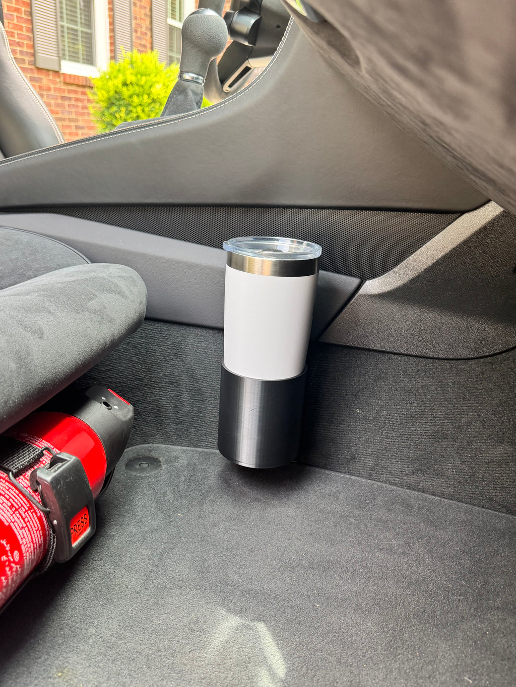 Porsche 718 Porsche Cayman / Boxster 718 (2017–2025) 85mm Cup Holder Insert – Floor Mounted Tumbler & CupHolder