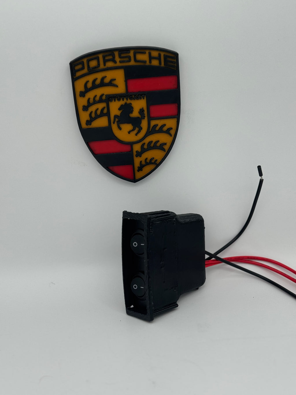 Porsche Cayenne 958 Hidden Ash Tray Dual LED/Aux Switch Panel 2011–2018