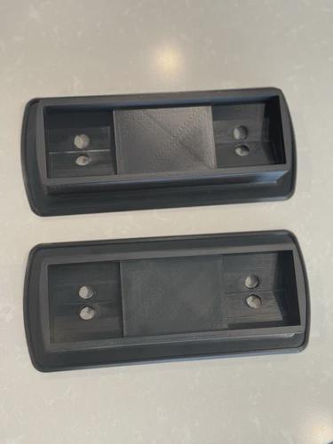 Ford Bronco - 1978 - 1979 Gen2 Rear Armrests Arm Rests Brackets Black  #D00Z-6224100