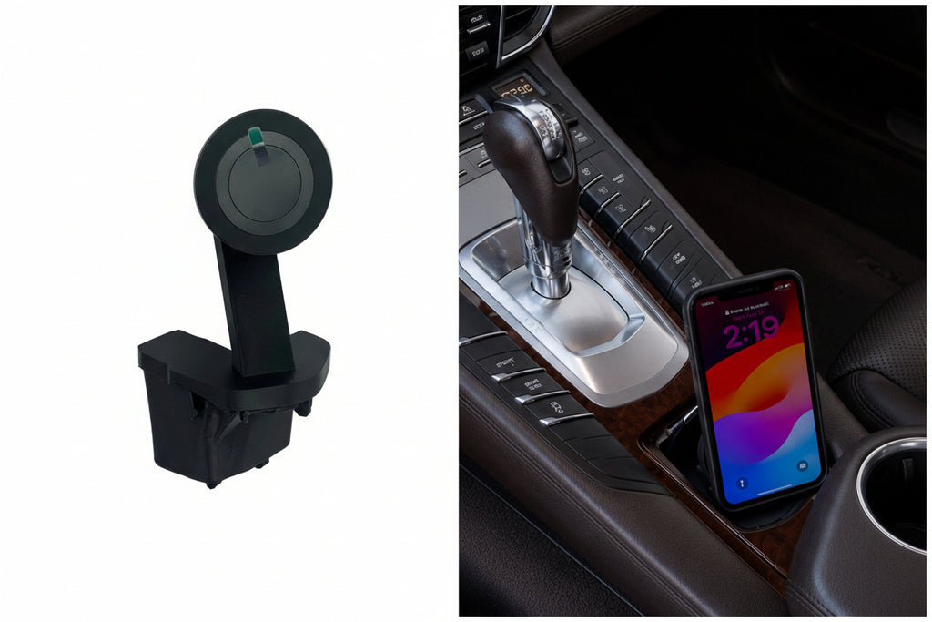 Porsche Panamera 970 (2010–2016) Ashtray Insert Phone Holder – Magnetic