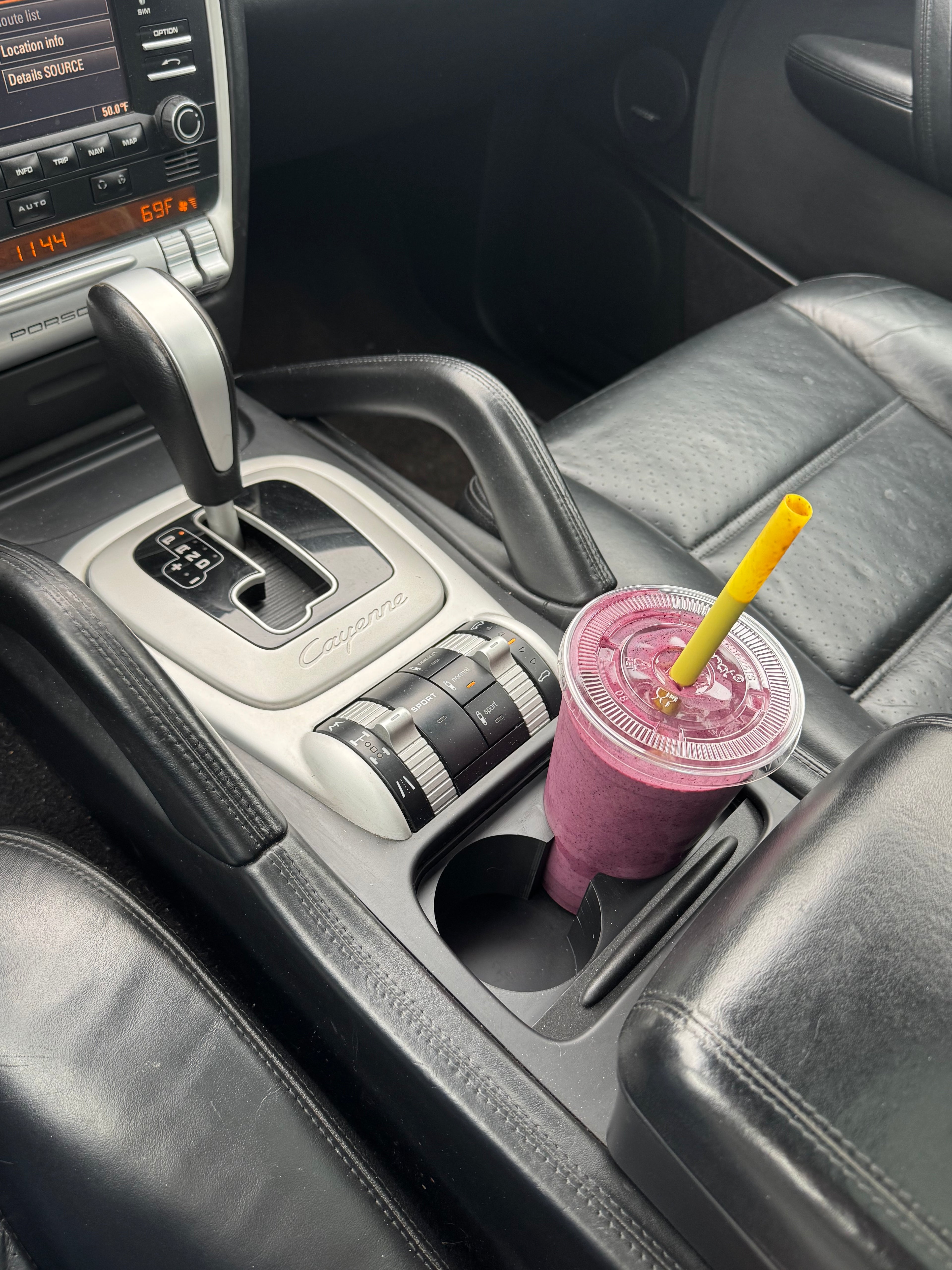 Porsche Cayenne 955 957 Dual Cup Holder Insert 2003-2010