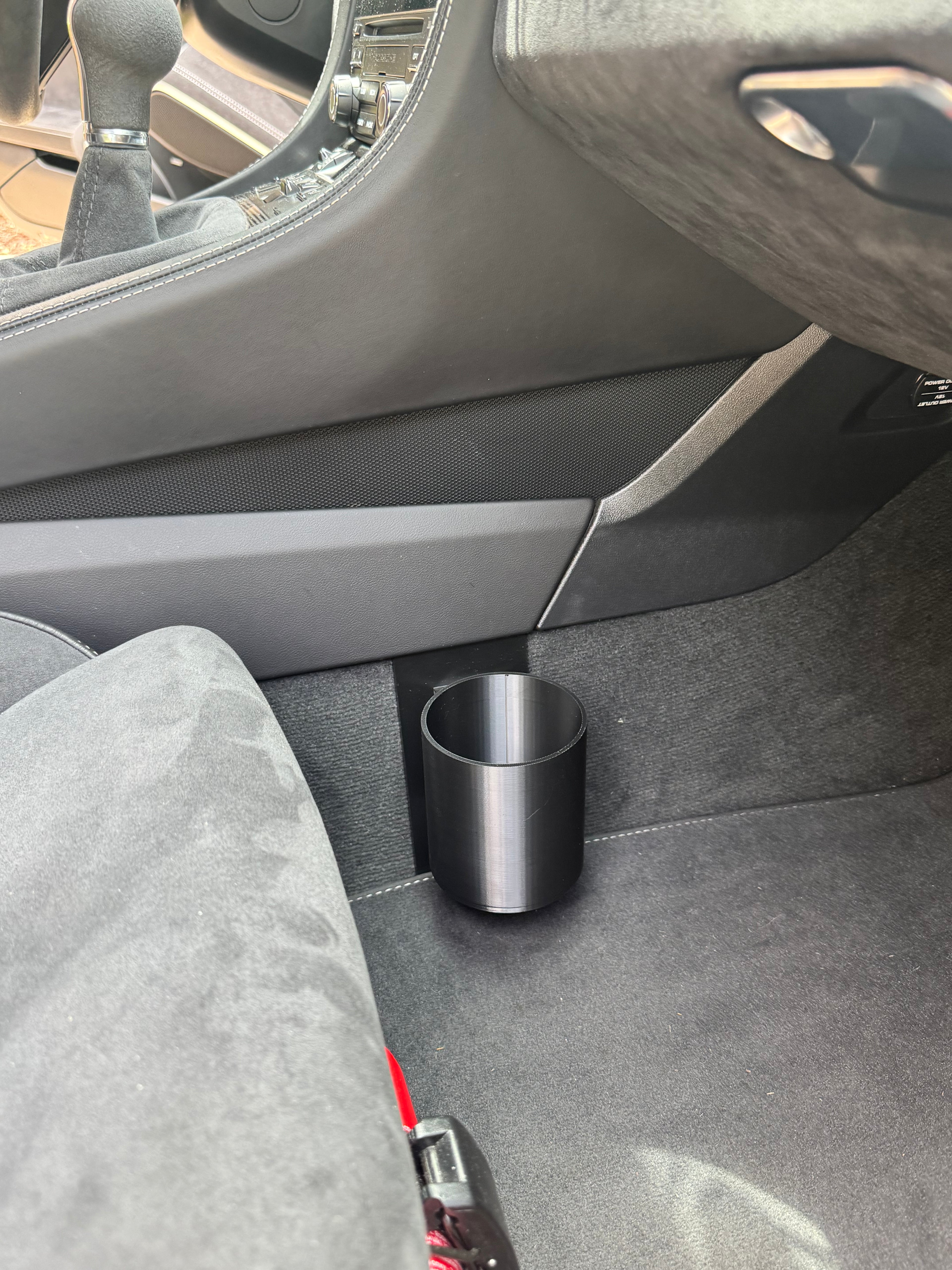 Porsche 718 Porsche Cayman / Boxster 718 (2017–2025) 85mm Cup Holder Insert – Floor Mounted Tumbler & CupHolder