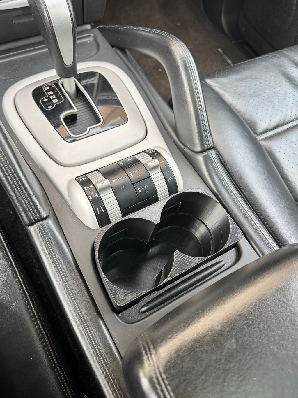 Porsche Cayenne 955 957 Dual Cup Holder Insert 2003-2010