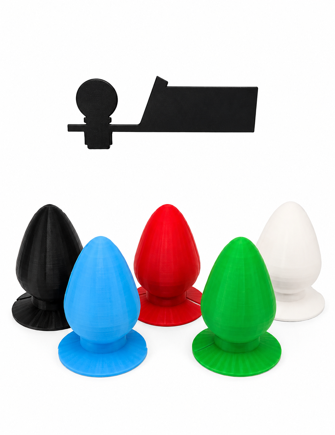 Butt Plug Trailer Hitch Ball Magnetic Cover - for 60mm Ball - Funny- Gag Gift for Truck