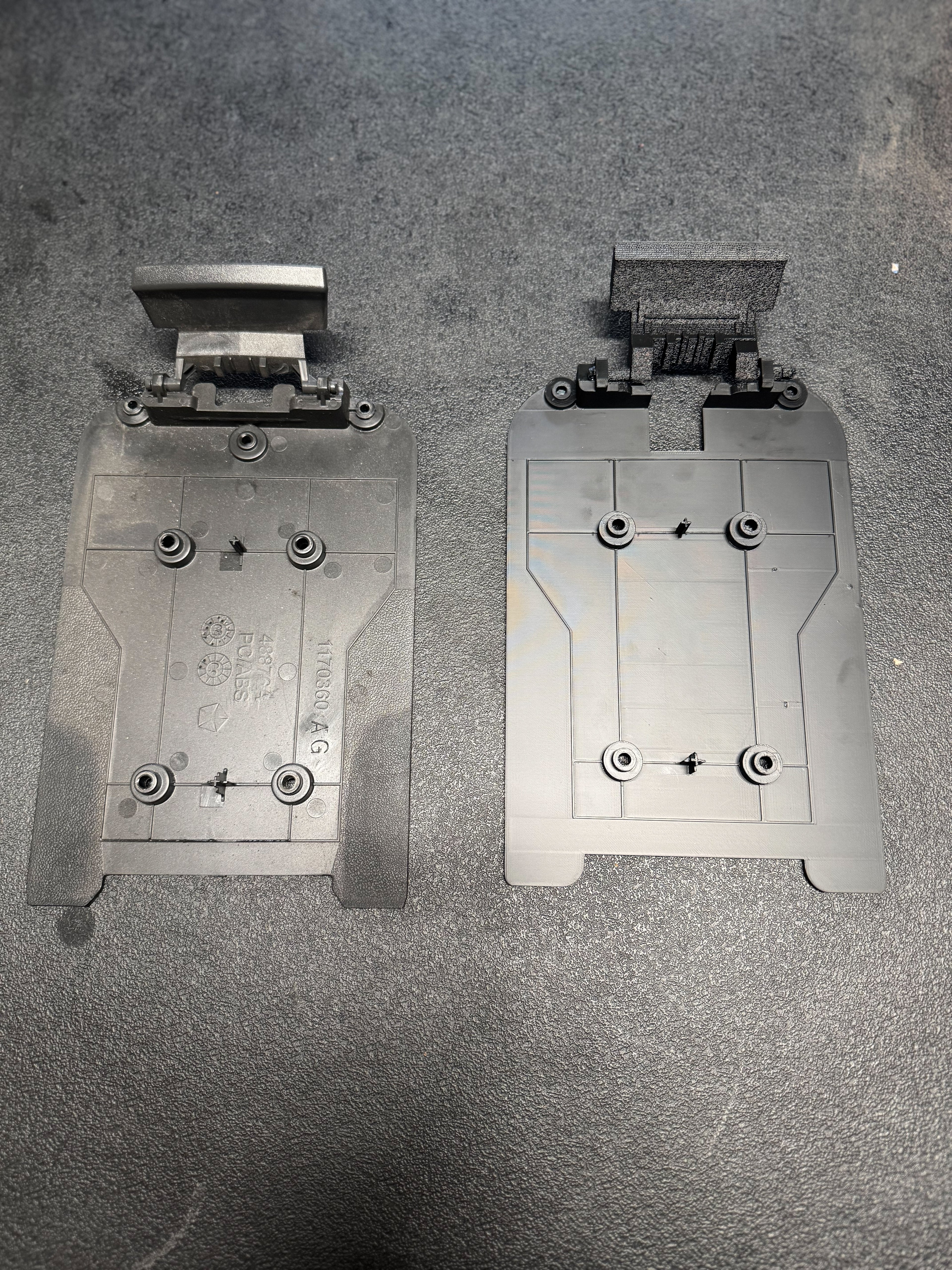 Dodge Challenger 2008 - 2014 - Center Console Back Plate (Mopar# 1QG421DBAA) reinforced better than OEM