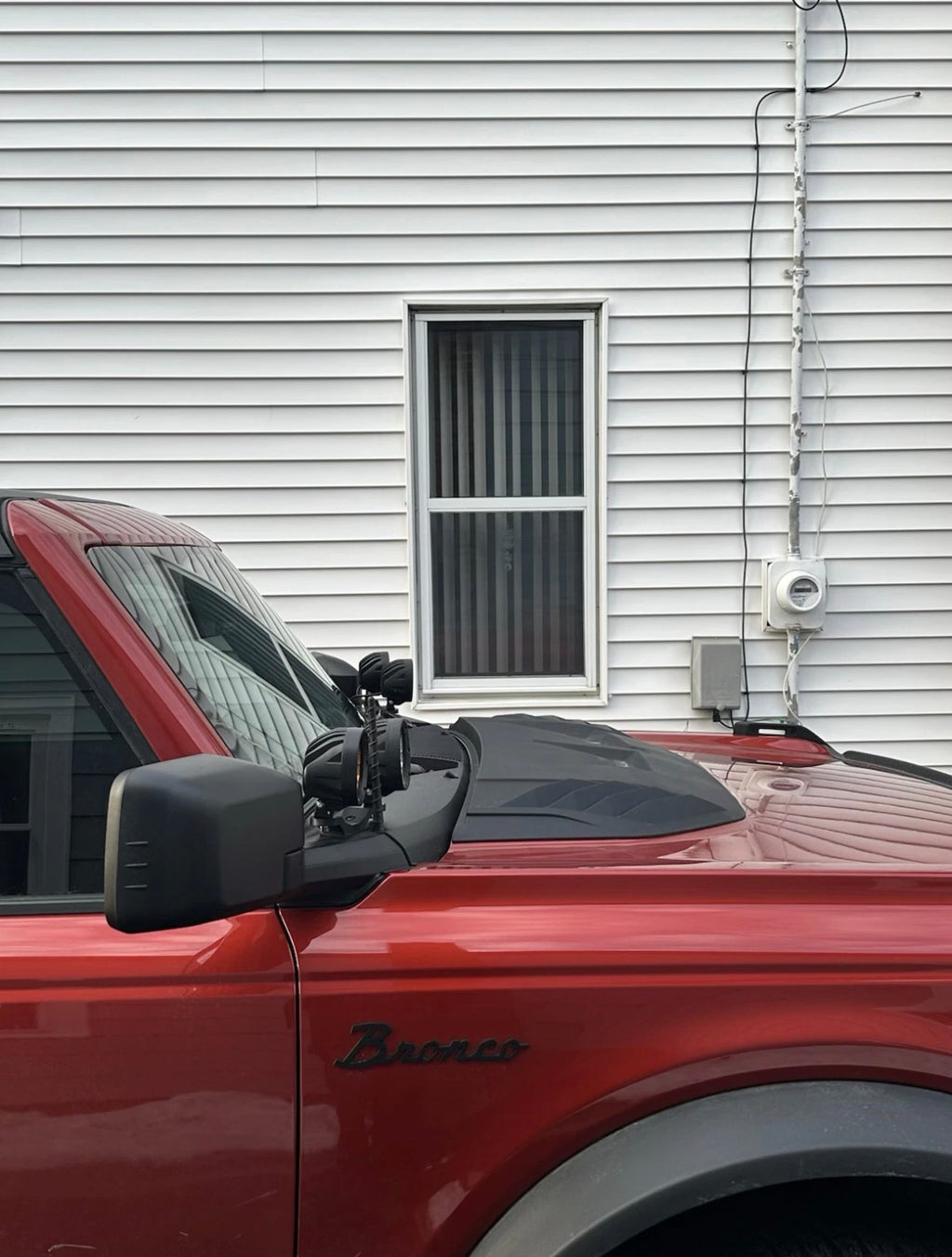 Ford Bronco 2021-2026 Gen 6 LED Dual Ditch Mounts Brackets - A Pillar  - Hardware Included