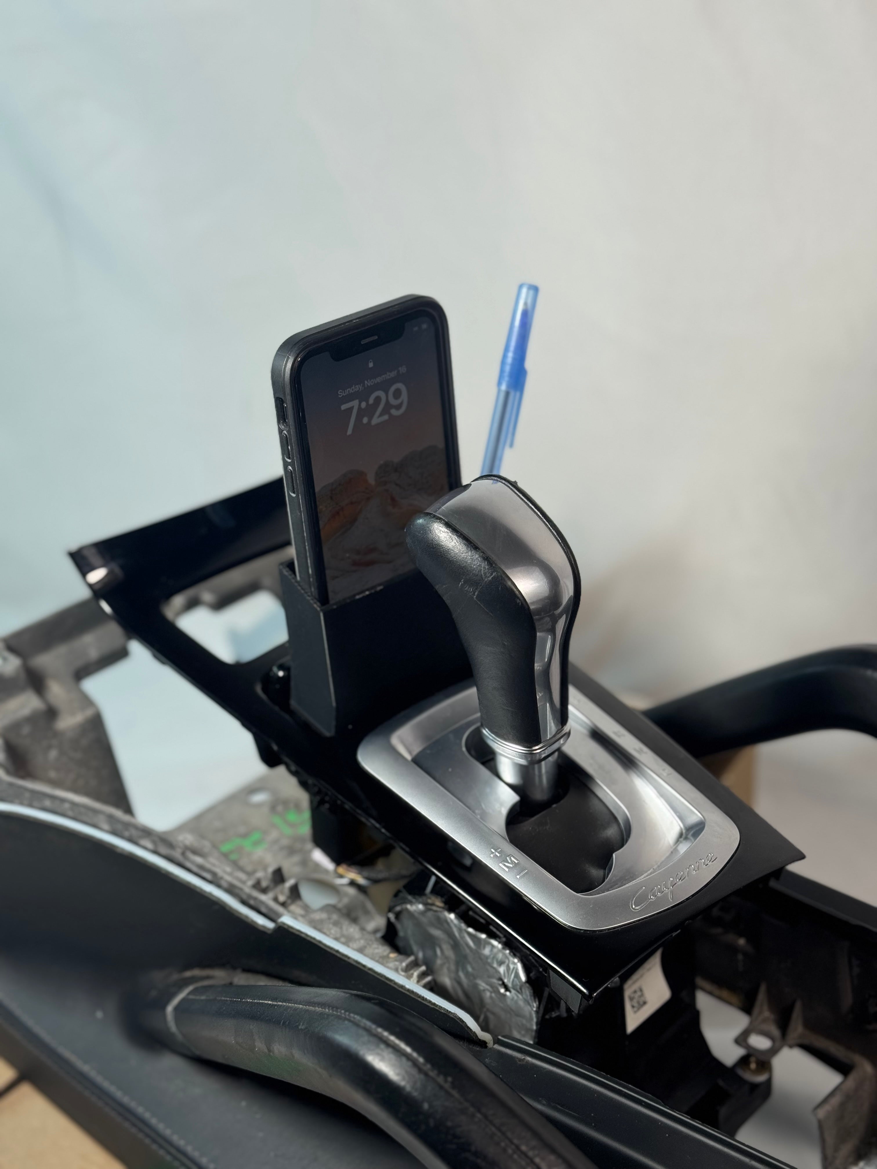 Porsche Cayenne 958 (2011–2018) Ash Tray Cubby – Replaces OEM Ashtray – Small Storage Insert