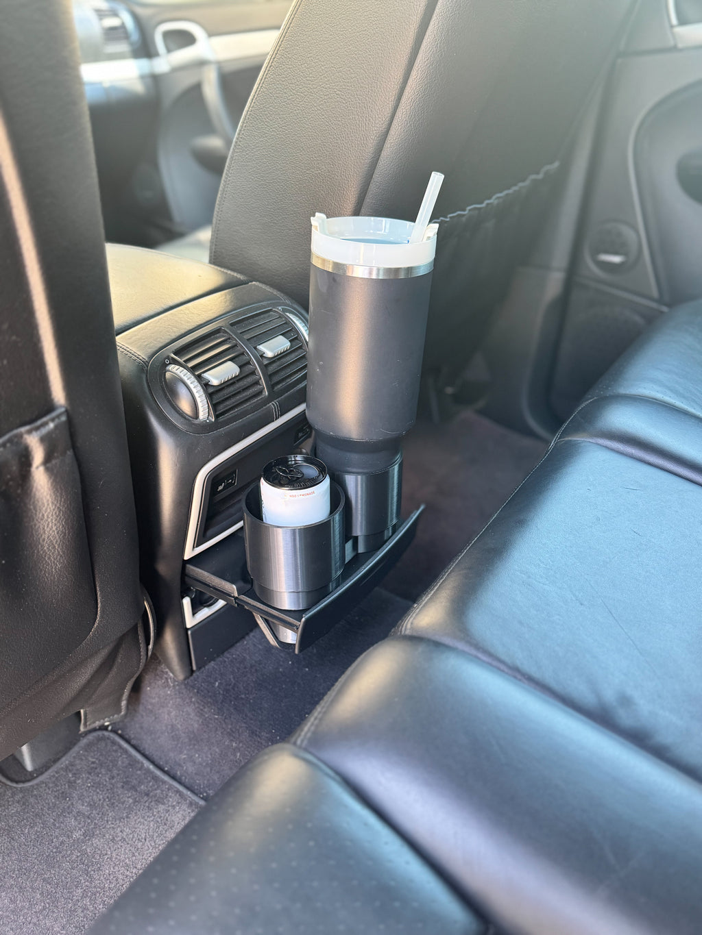 Porsche Cayenne 955/957 (2003-2010) Rear Cupholders Extension with Reducers