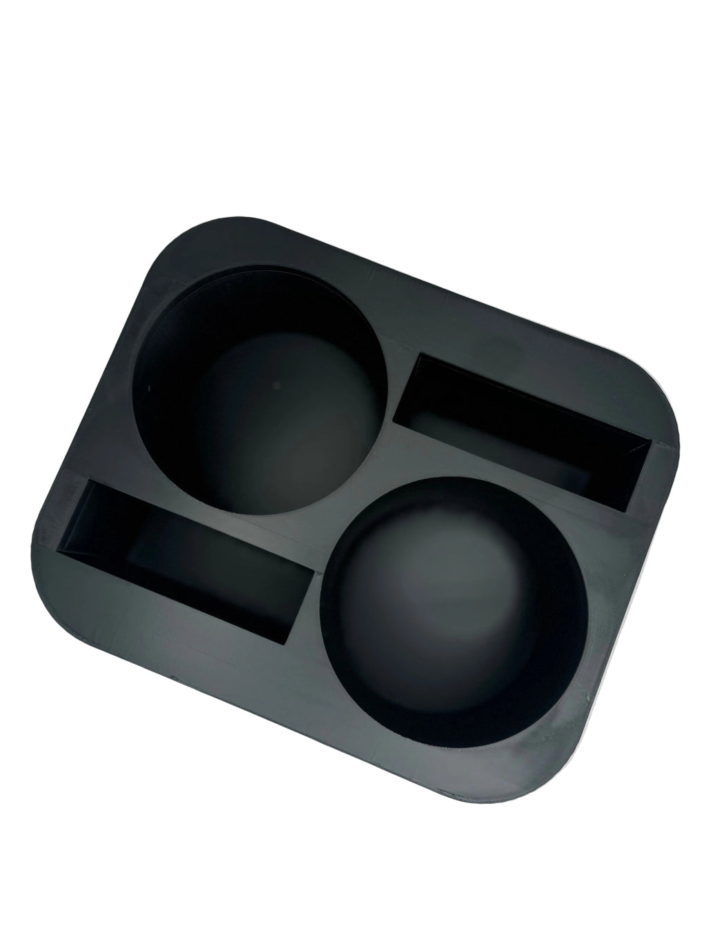 GMC Chevrolet 2000-2006 Tahoe Yukon Silverado Sierra Dual Cup Holder Phone Tray LARGER Bottles