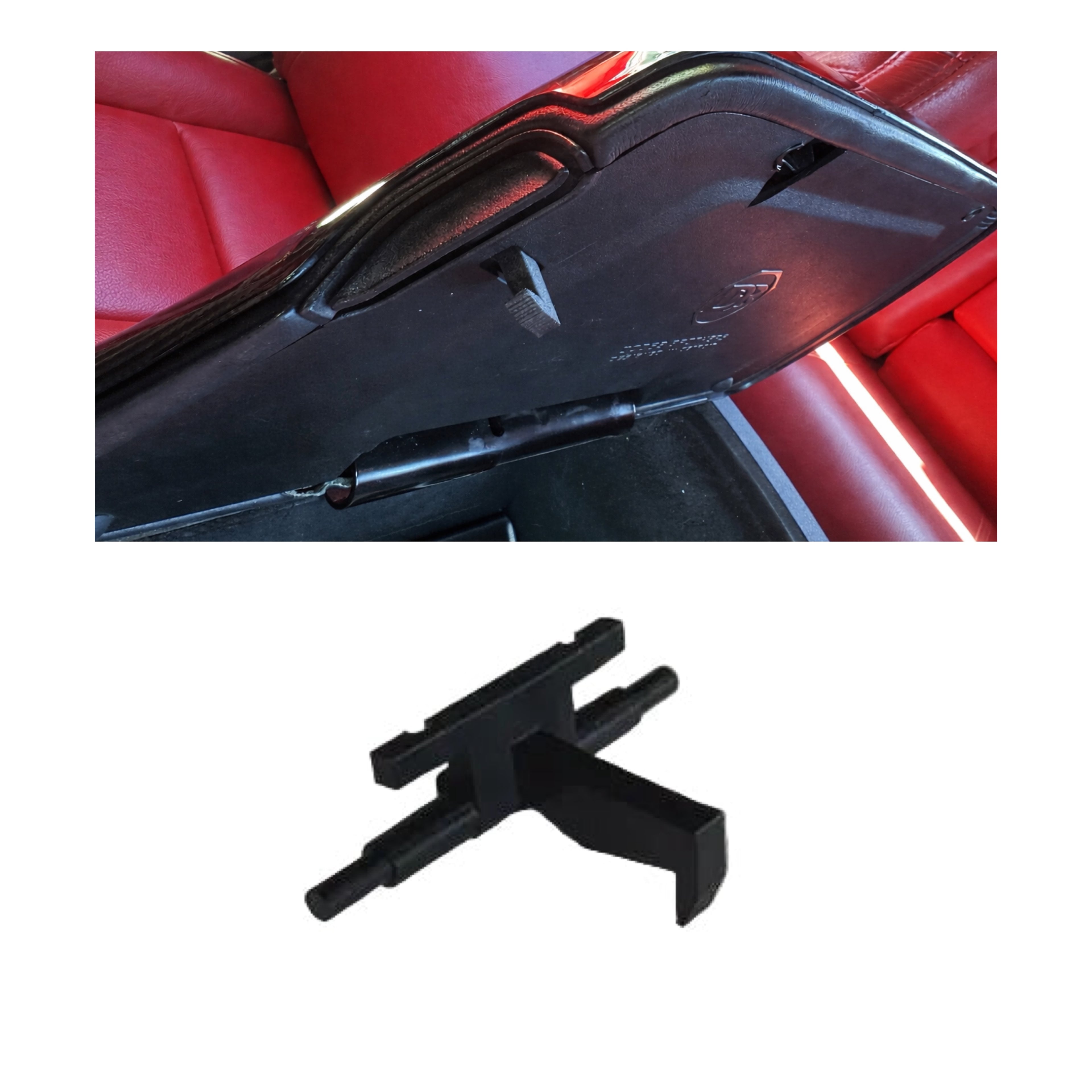 Dodge Challenger Center Console Armrest Latch Replacement 2015-2023 - Console Lid Repair