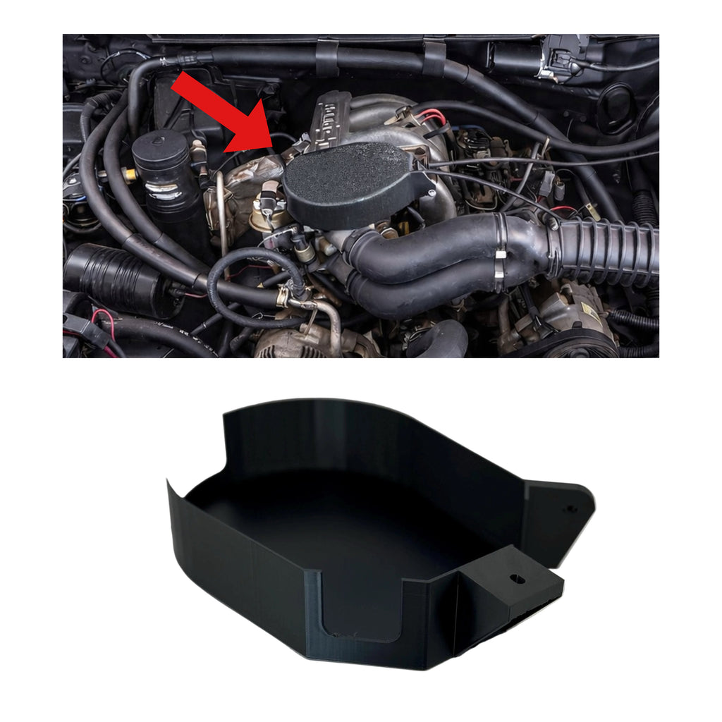 Ford - F150, F250, F350, Bronco - Throttle Body Cover Trim 1987 - 1996 E9TA-9E766-AA