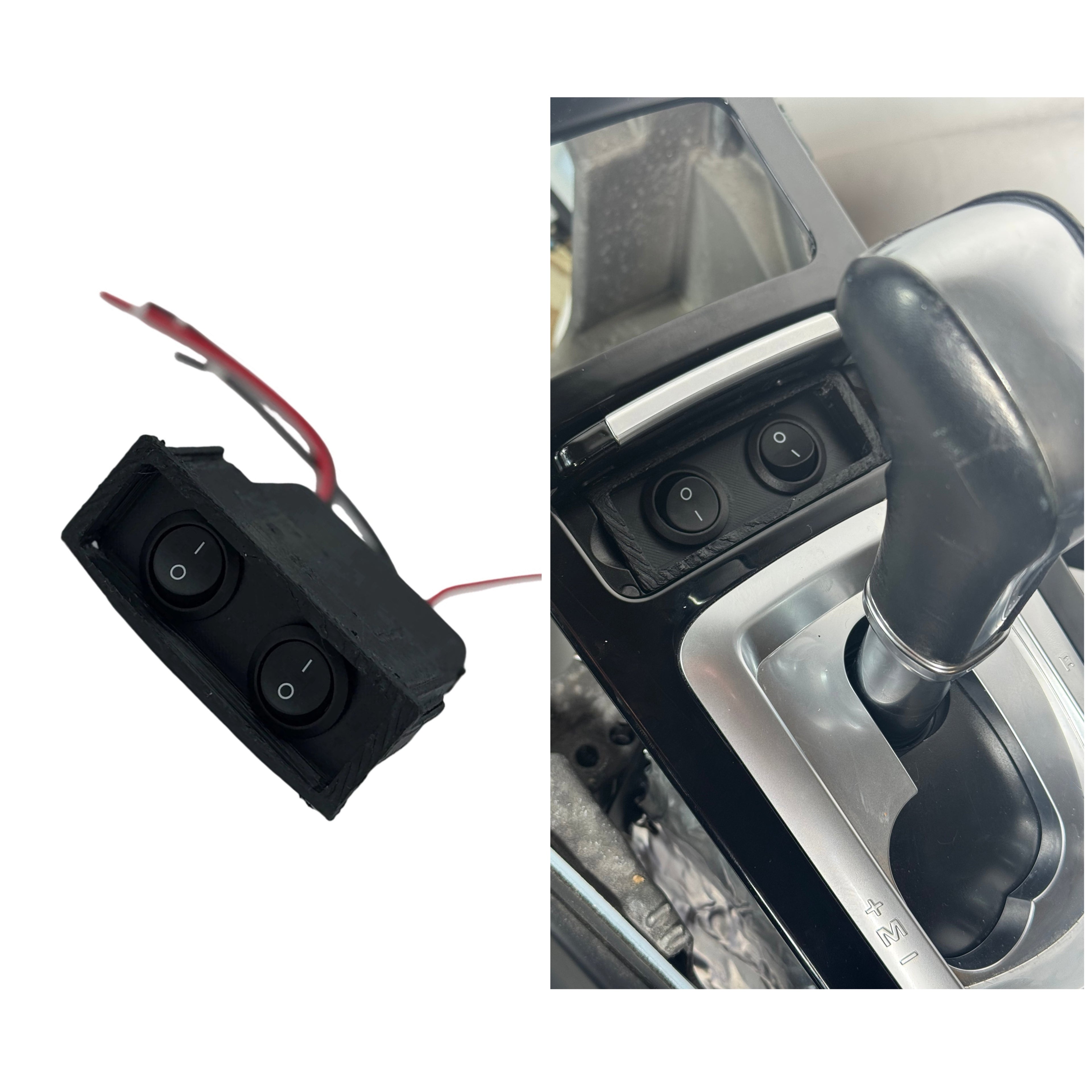 Porsche Cayenne 958 Hidden Ash Tray Dual LED/Aux Switch Panel 2011–2018