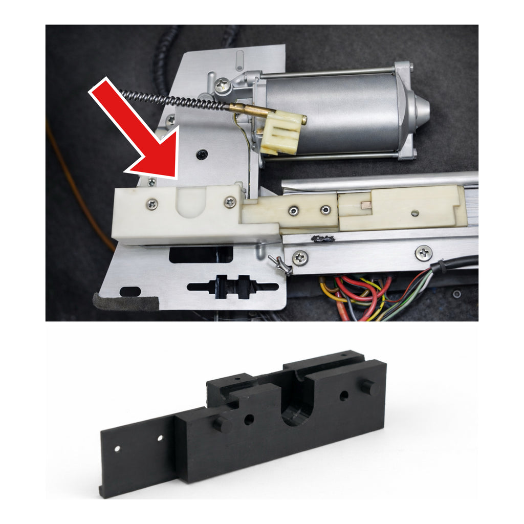 Porsche Carrera 944 Early Sunroof Motor Track Junction (1982–1984) - reinforced