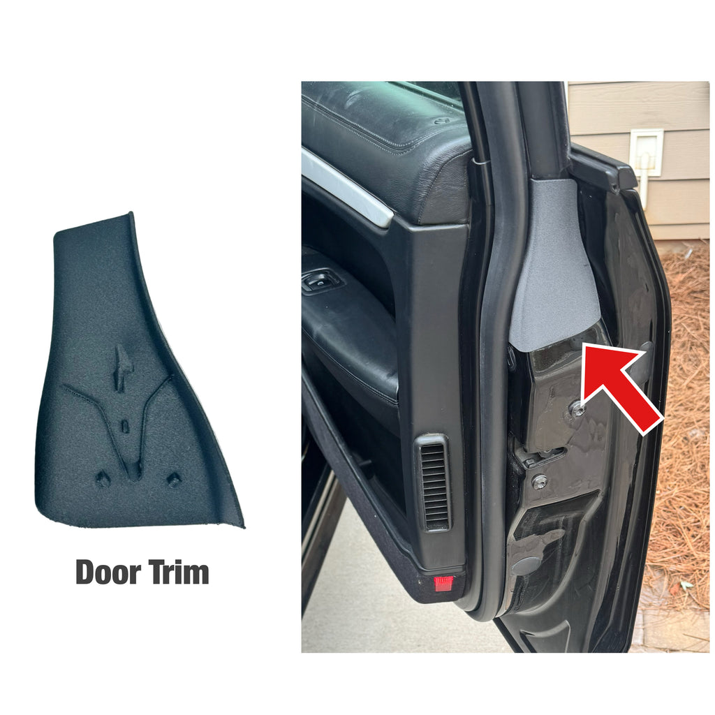 Porsche Cayenne 955 / 957 Door Trim Cap Replacement (2003–2010) - 7L0837916B 7L0837916C