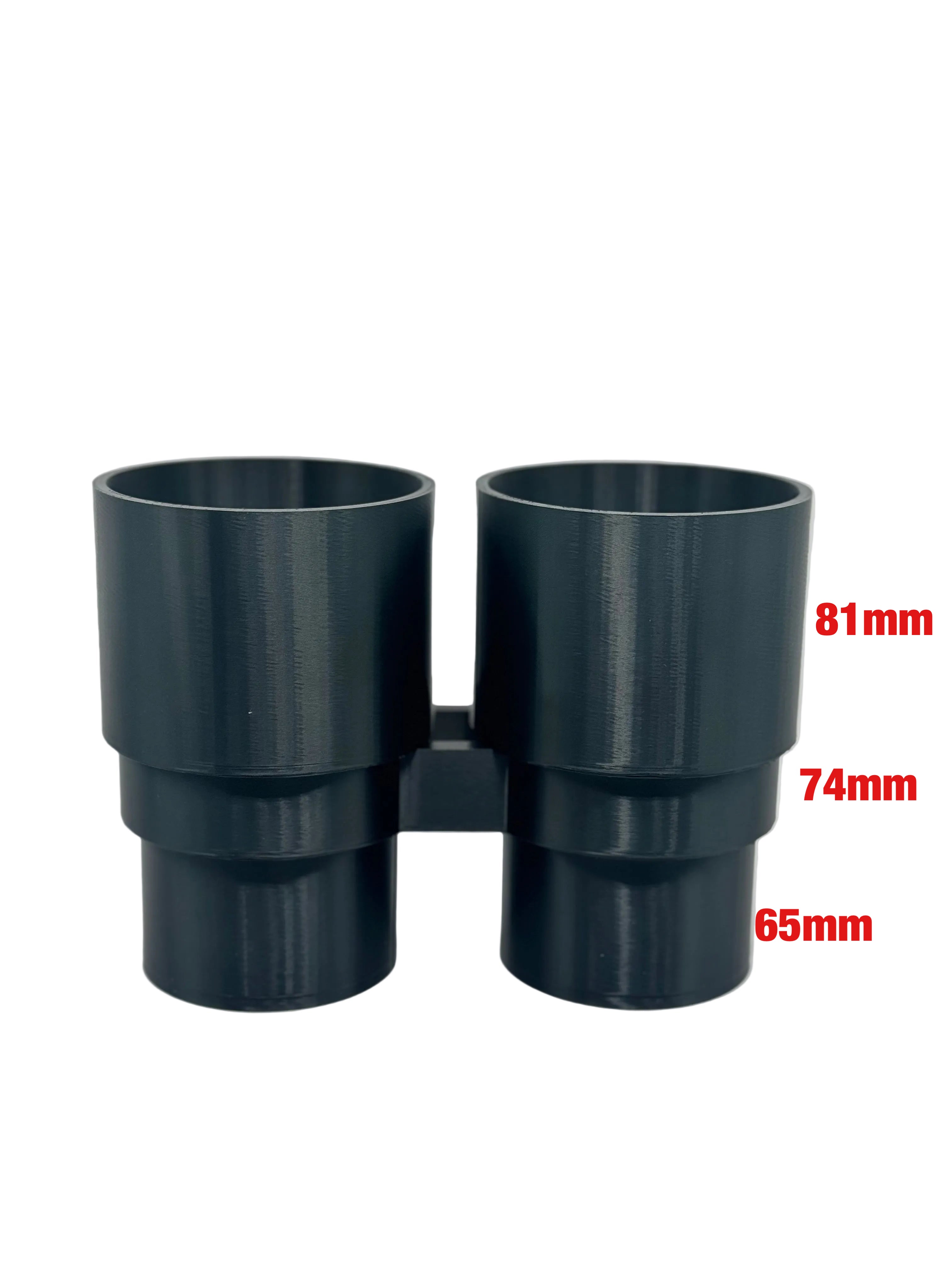 Porsche Cayenne 955/957 (2003-2010) Rear Cupholders Extension with Reducers