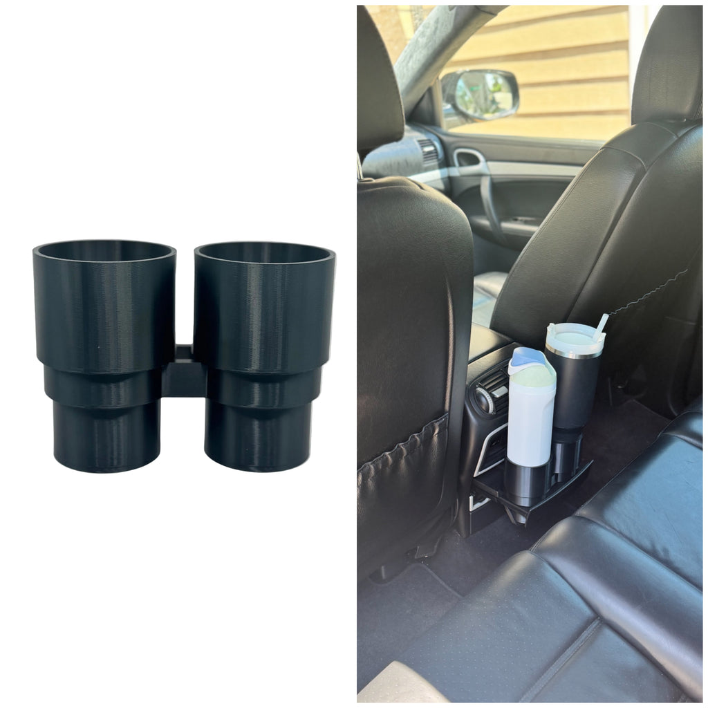 Porsche Cayenne 955/957 (2003-2010) Rear Cupholders Extension with Reducers
