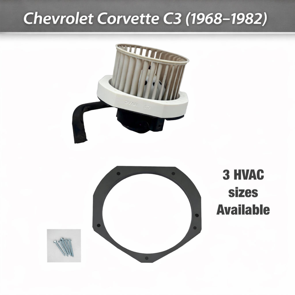 Chevrolet Corvette C3 C4 HVAC blower Spacer Adapter 1968-1982