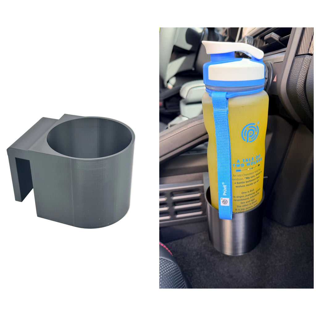 Toyota 4Runner Tacoma 6th Gen Cup Holder Insert (2025+) | Tall Bottle, Tumbler & Phone Holder Upgrade