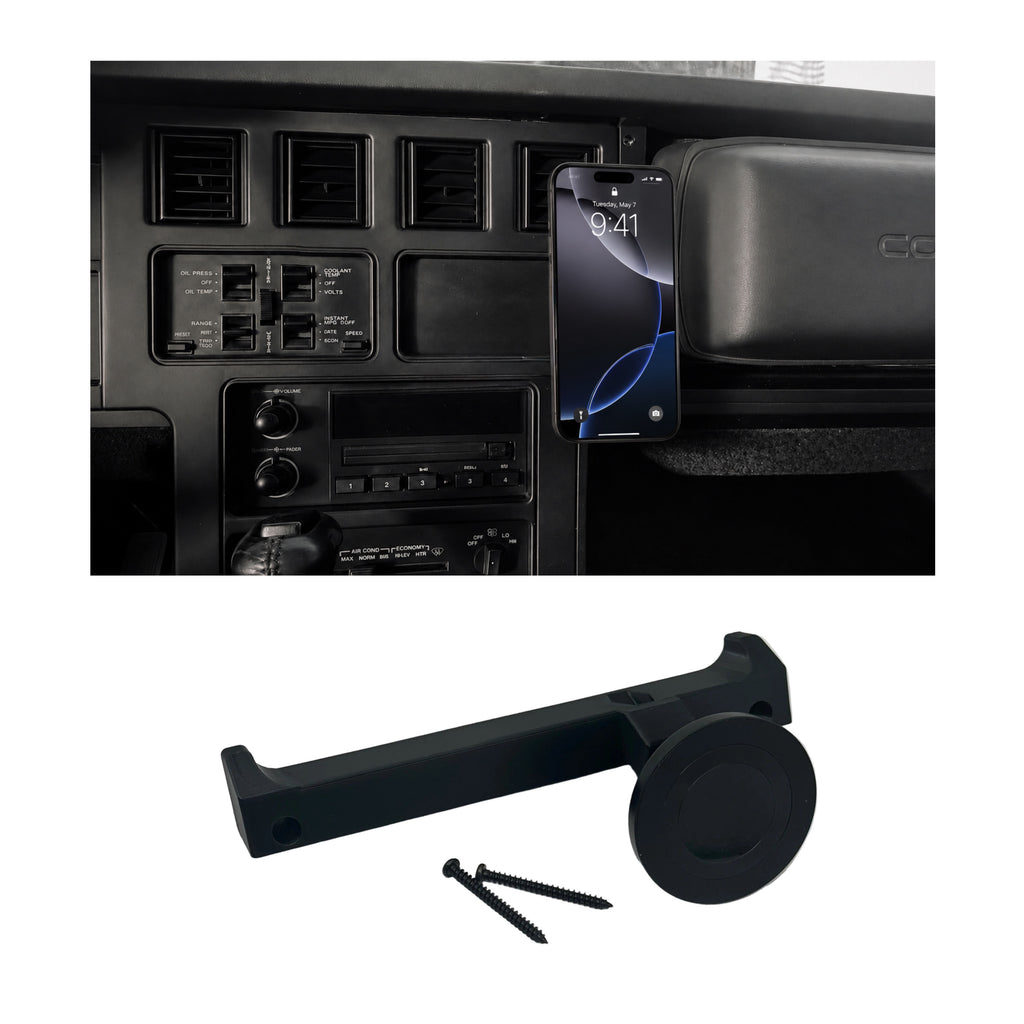 Chevrolet Corvette C4 (1984 - 1989) - Dashboard Phone Holder - 17mm Ball