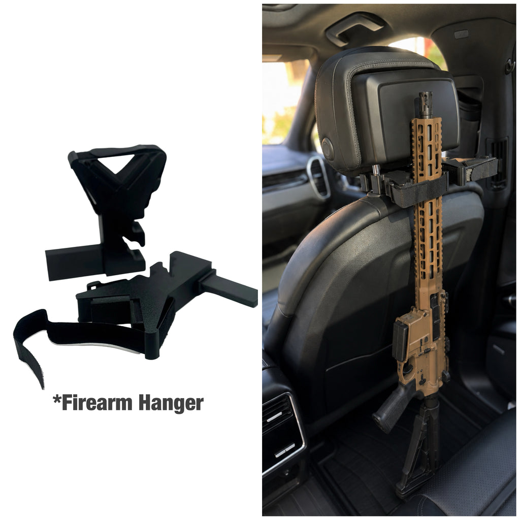 Truck & SUV Headrest Gun Rack – Rifle & Shotgun Seat Back Storage Holder