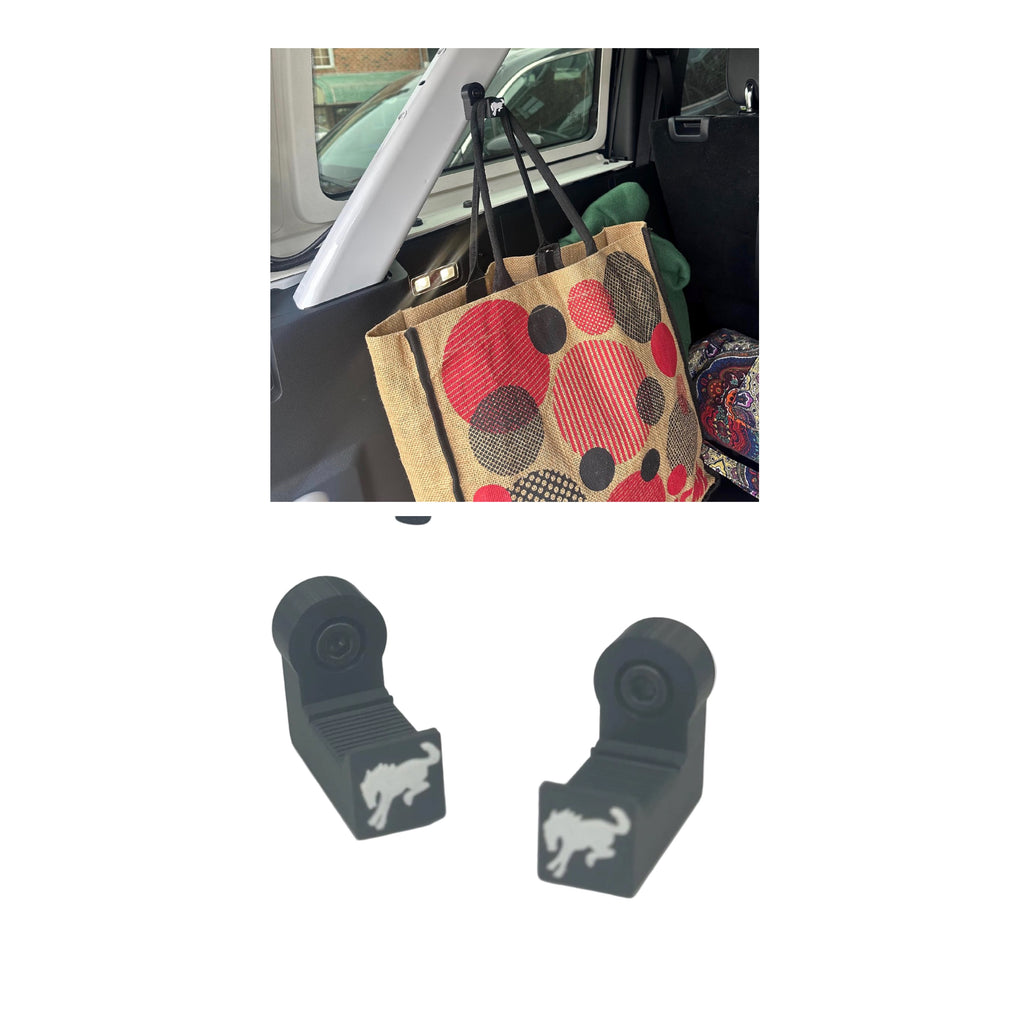Ford Bronco Gen 6 - Cargo Hooks (2021–2025) - STRONG- Hardware Included